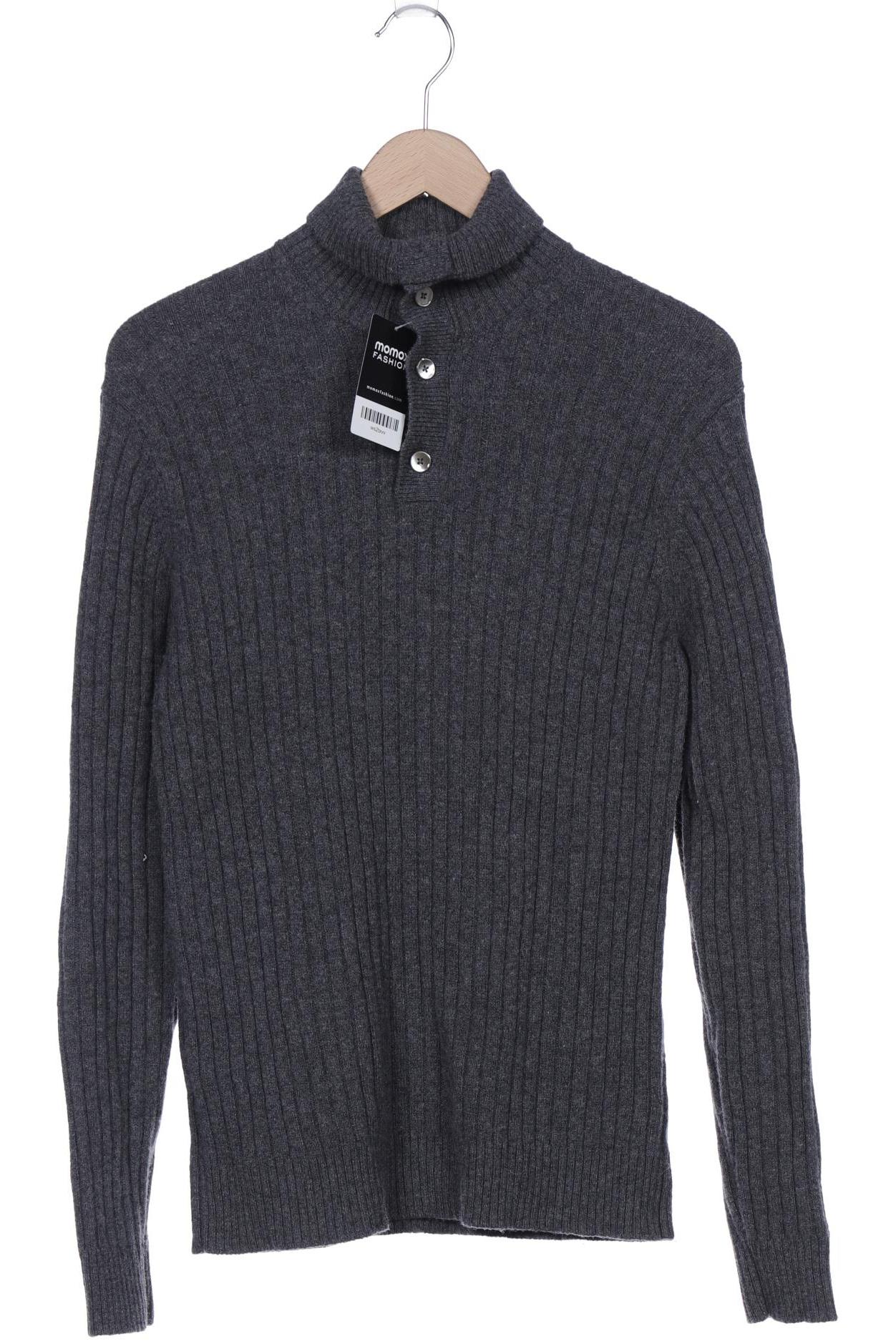 

Massimo Dutti Herren Pullover, grau, Gr. 48
