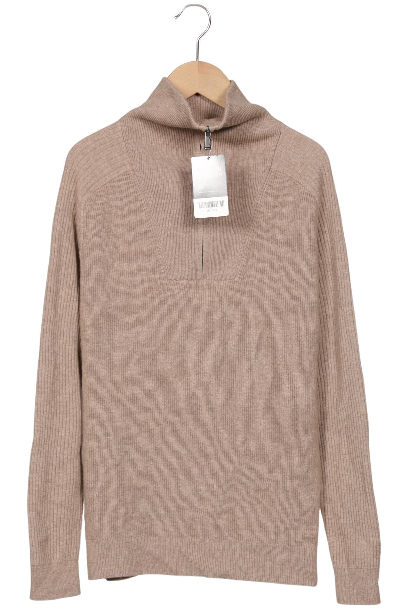 

Massimo Dutti Herren Pullover, beige, Gr. 48