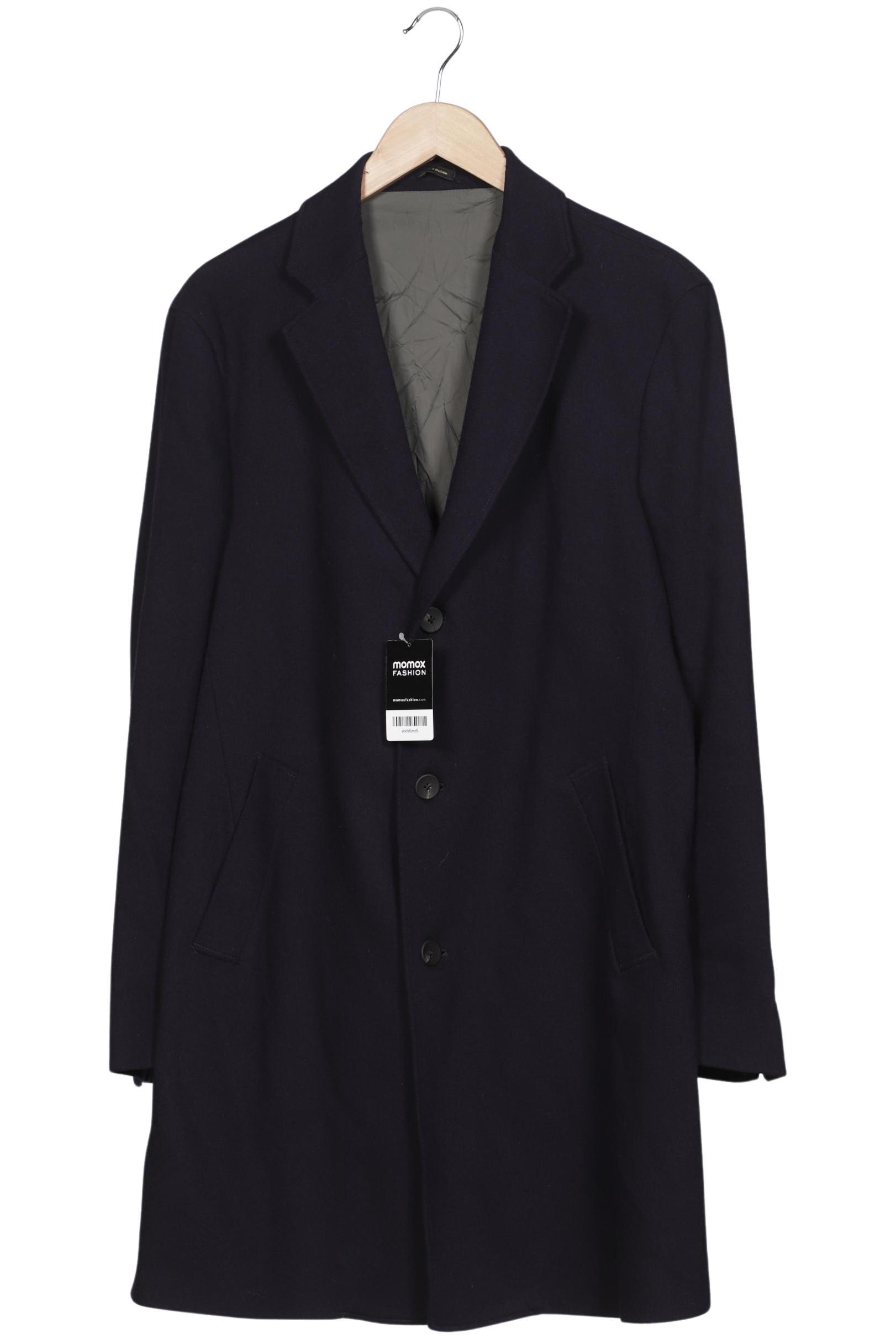 Thumbnail - Massimo Dutti Herren Mantel, marineblau, Gr. 50