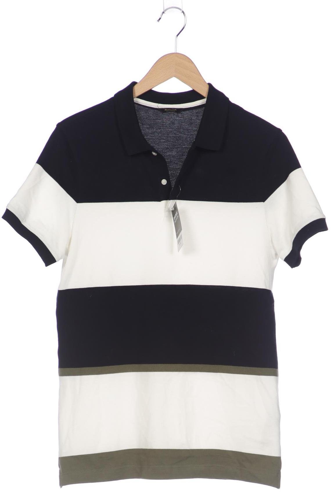 

Massimo Dutti Herren Poloshirt, marineblau