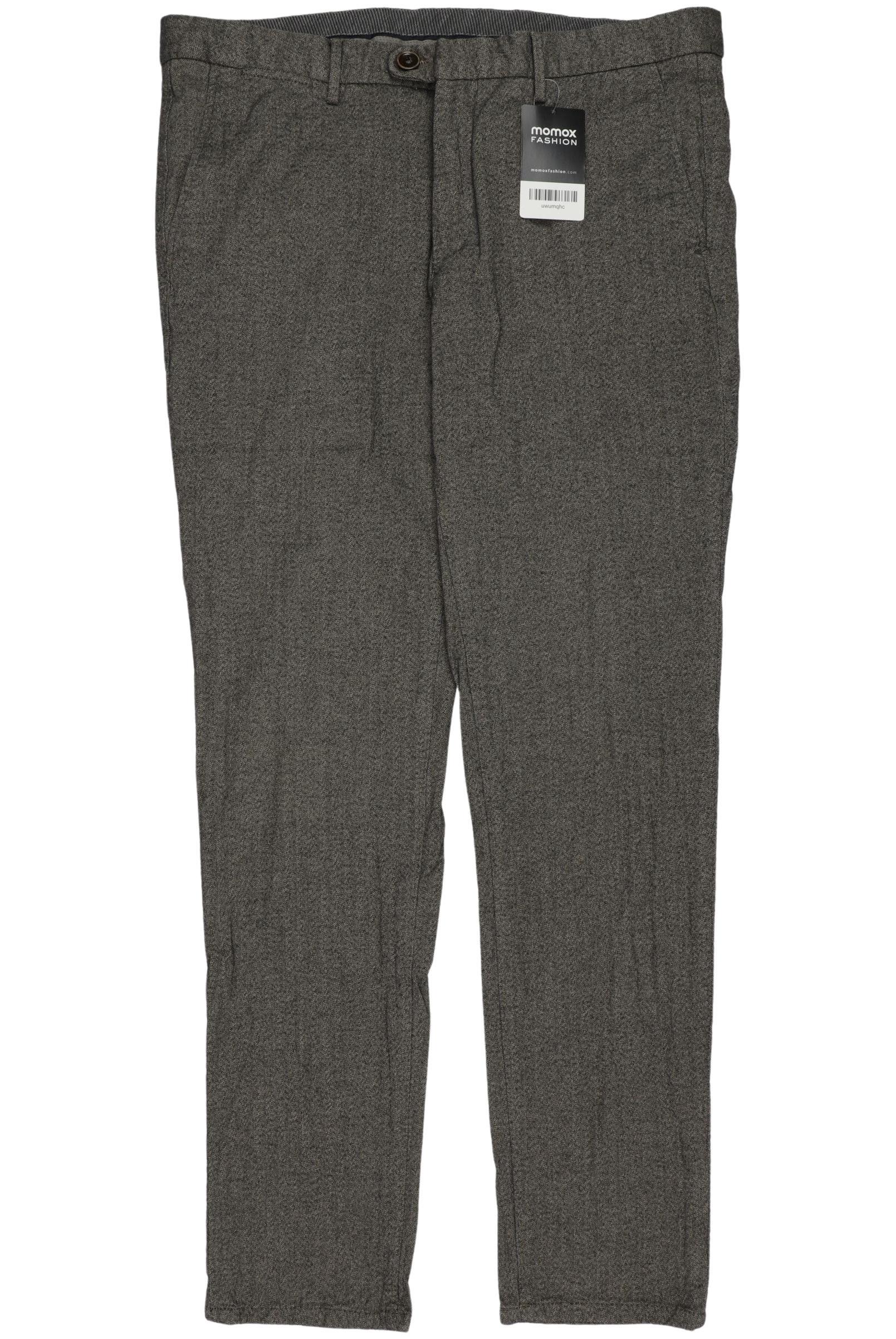 

Massimo Dutti Herren Stoffhose, braun, Gr. 34