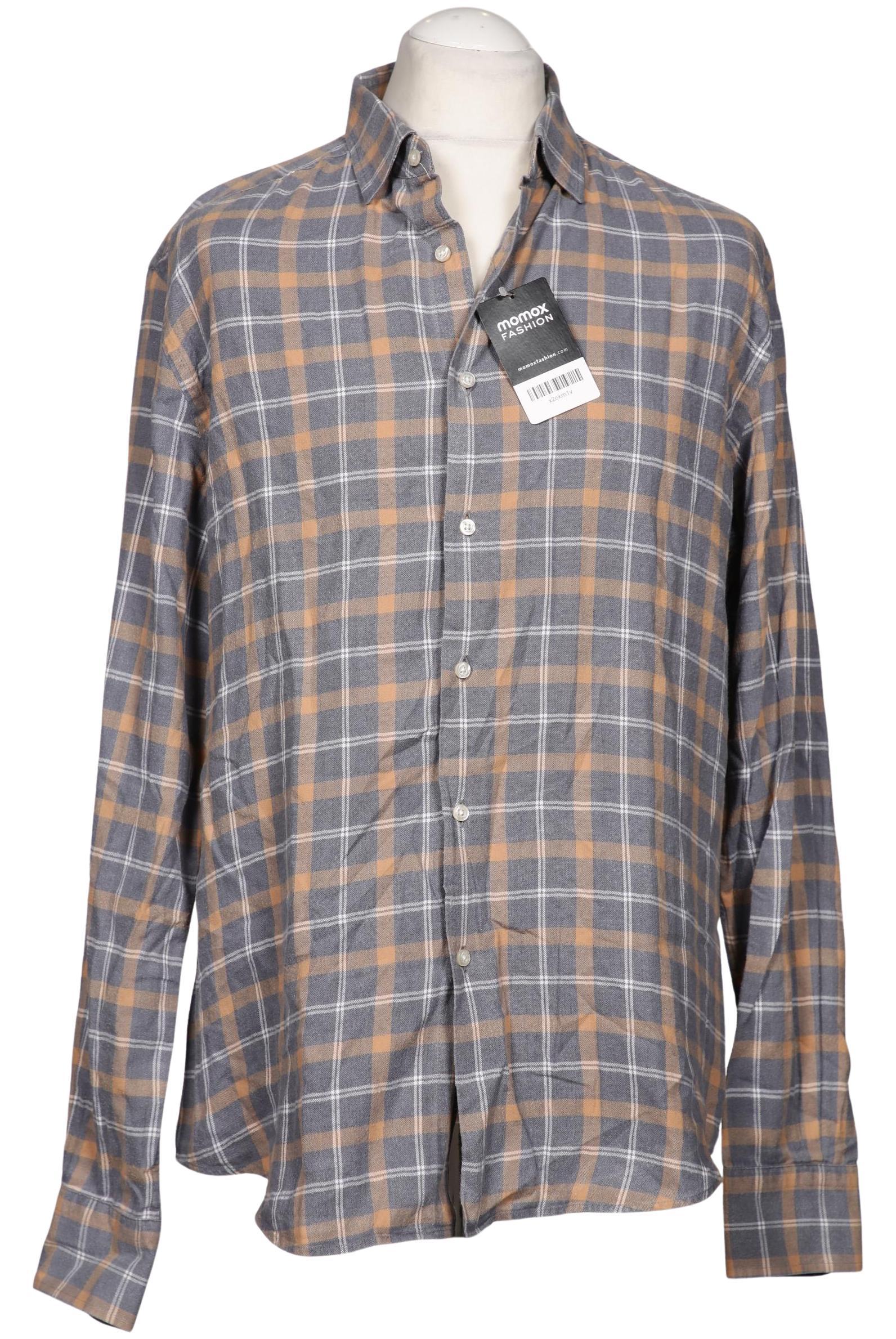 

Massimo Dutti Herren Hemd, grau, Gr. 54
