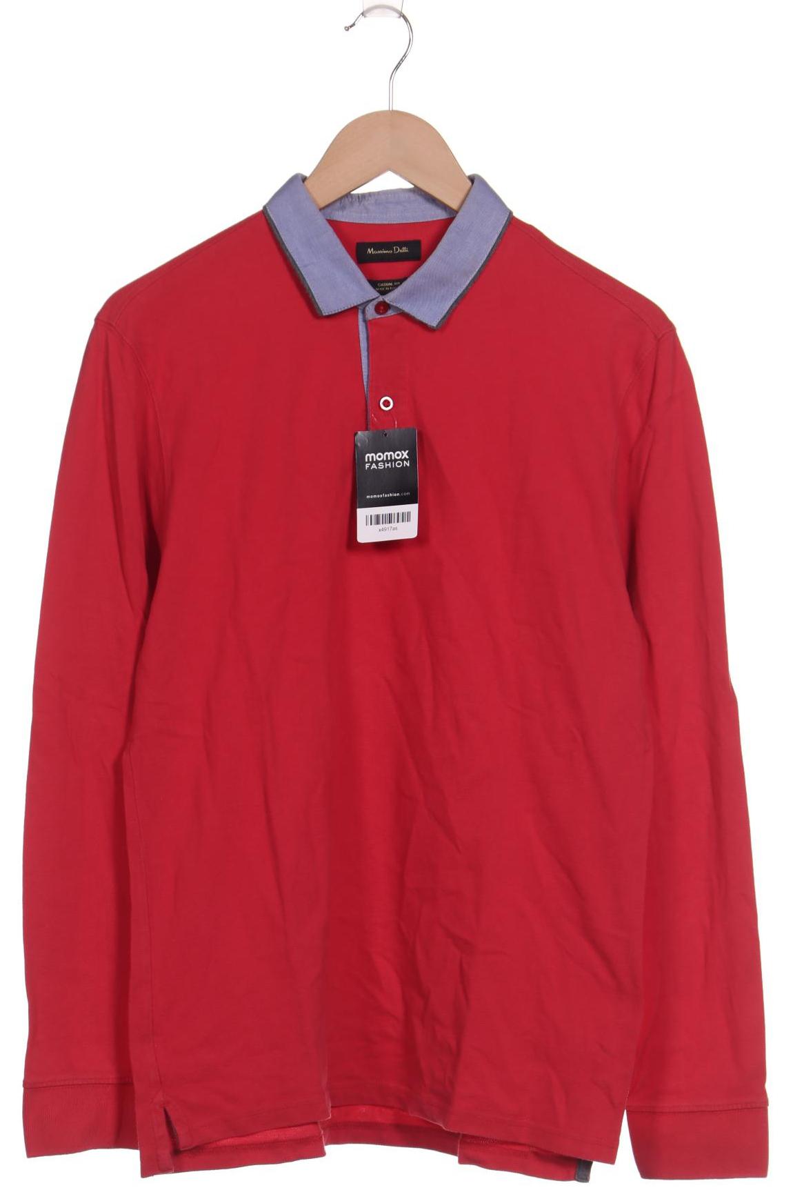 

Massimo Dutti Herren Poloshirt, pink, Gr. 52