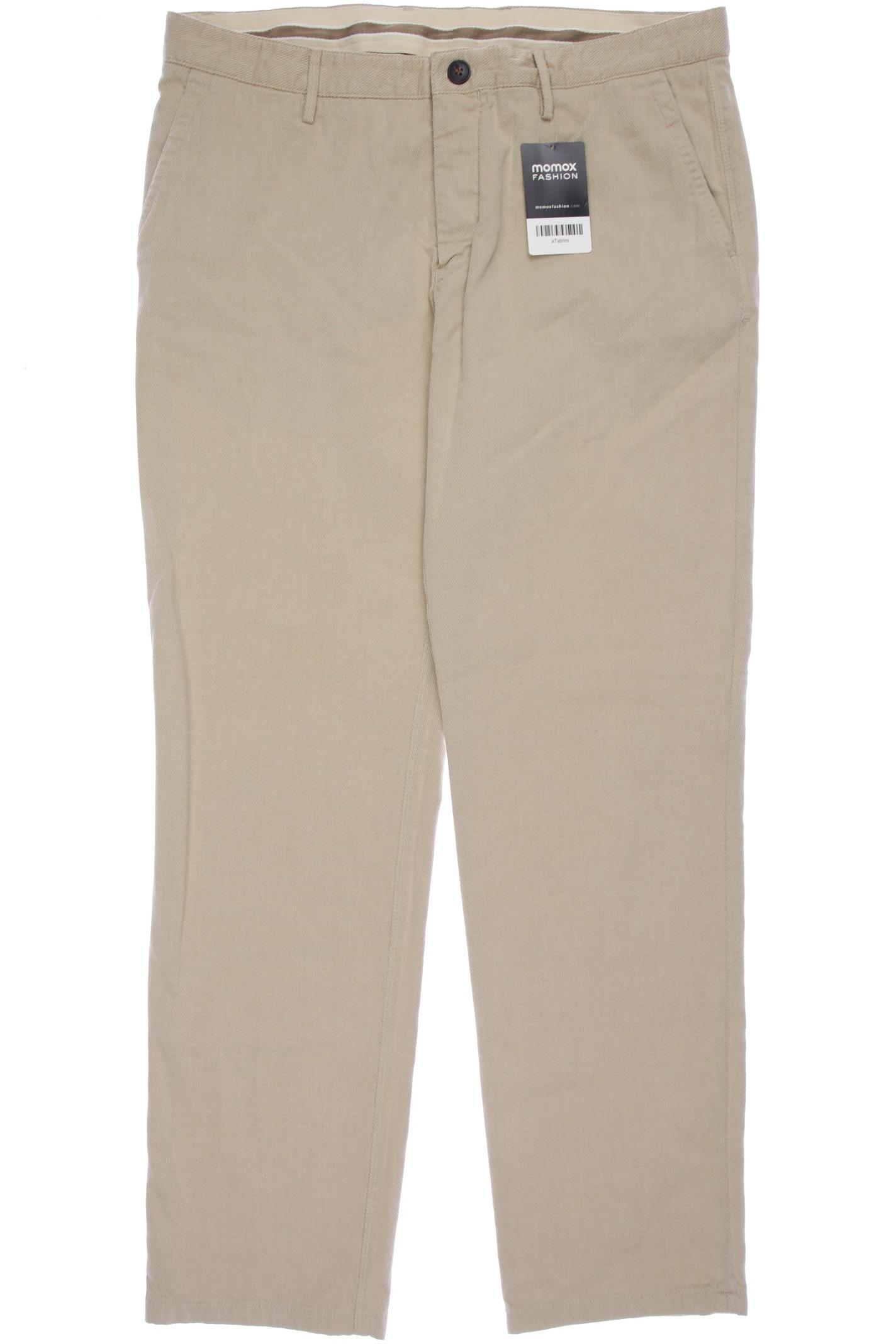 

Massimo Dutti Herren Stoffhose, beige, Gr. 46