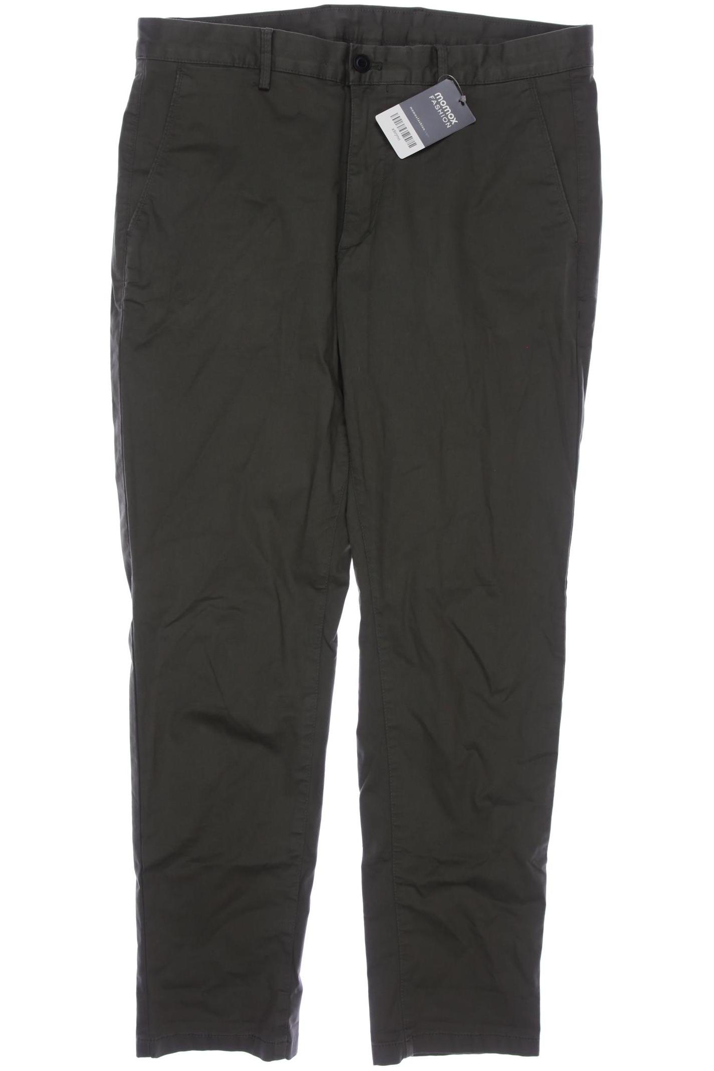 

Massimo Dutti Herren Stoffhose, grün, Gr. 32