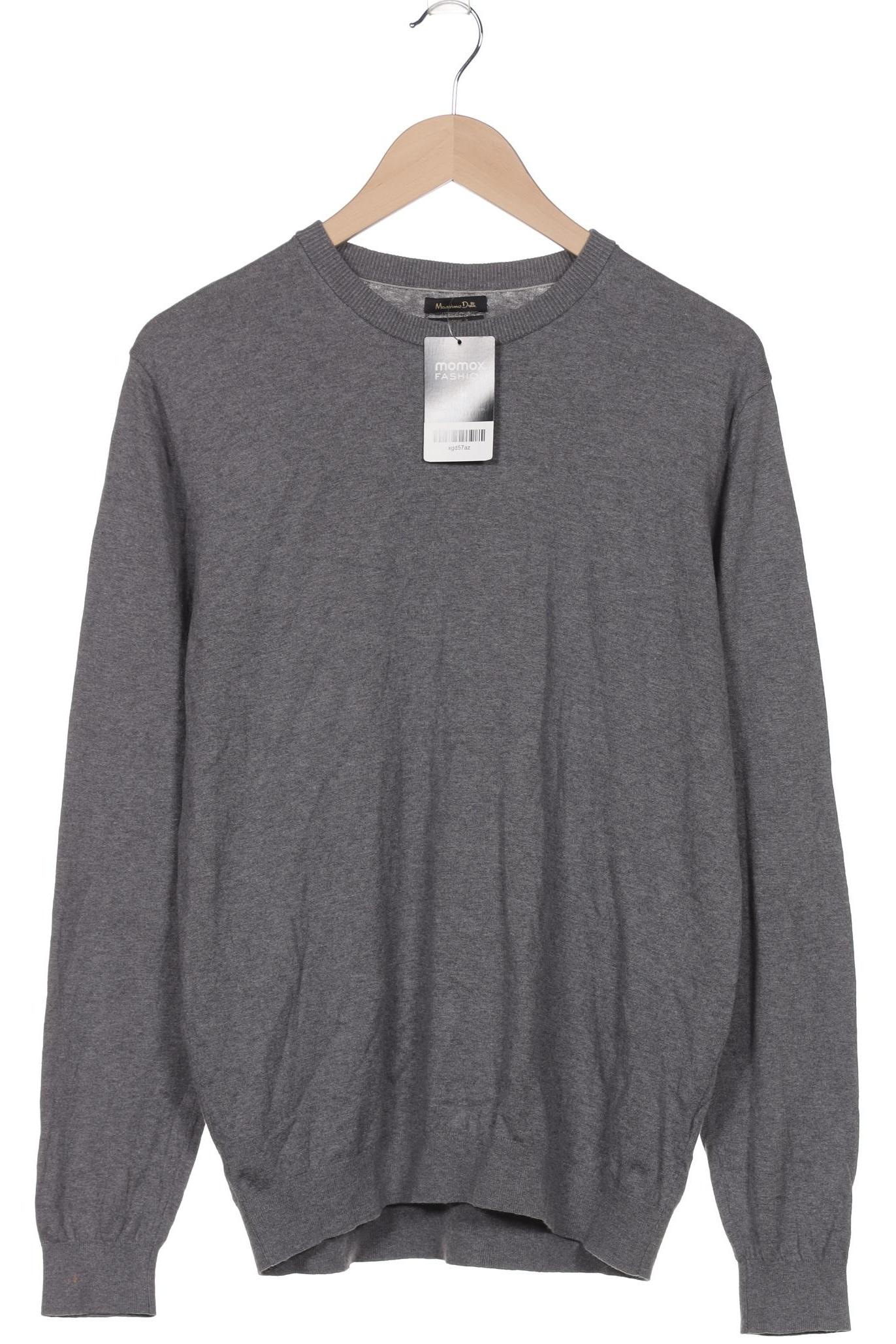

Massimo Dutti Herren Pullover, grau, Gr. 48