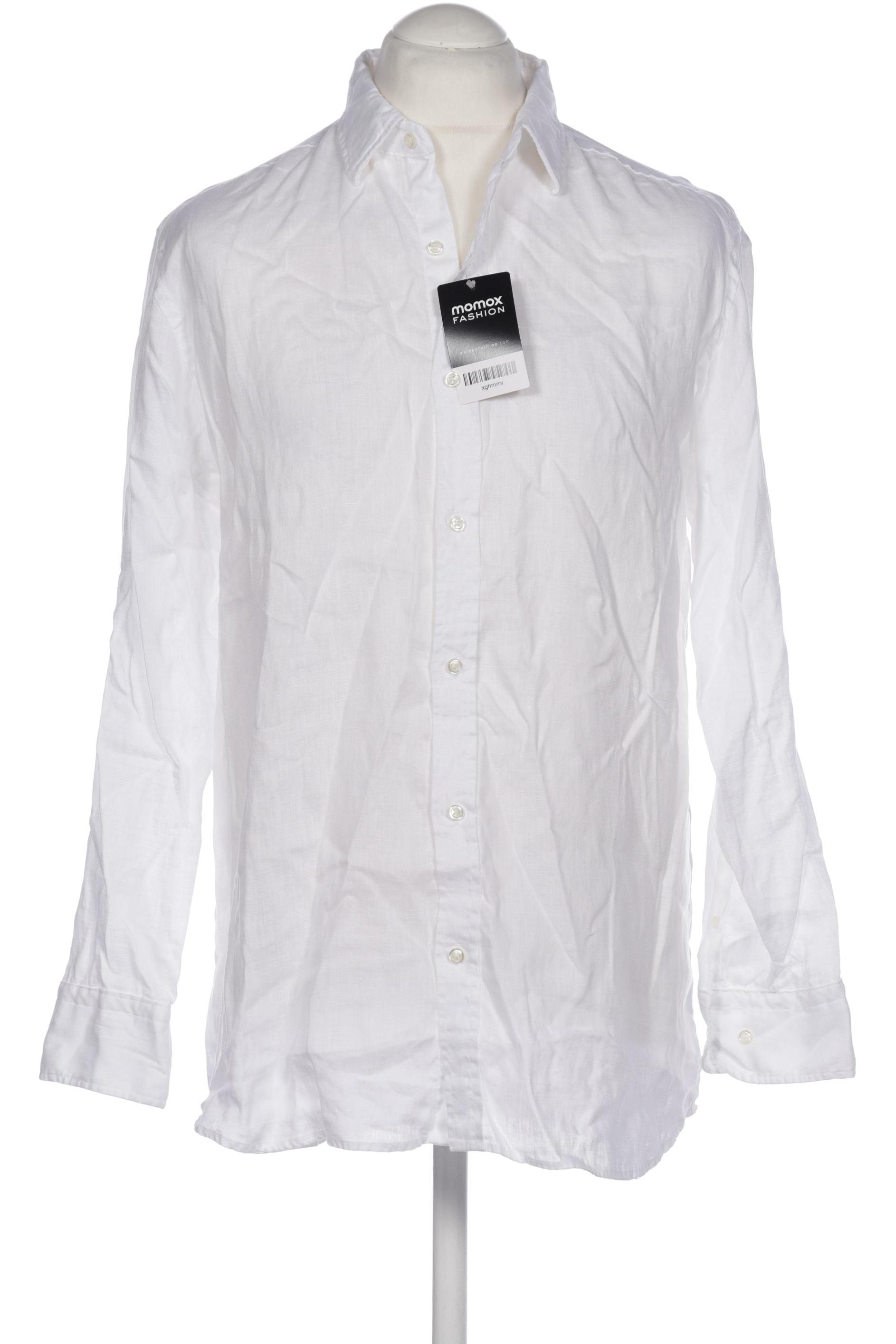 

Massimo Dutti Herren Hemd, weiß, Gr. 54