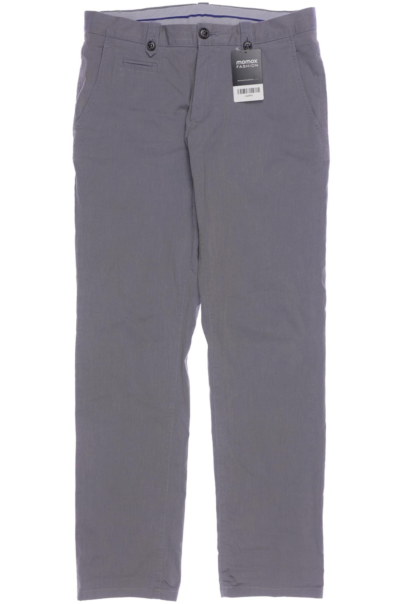 

Massimo Dutti Herren Stoffhose, blau, Gr. 0