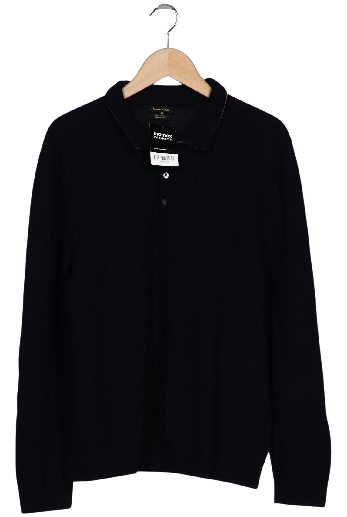 

Massimo Dutti Herren Pullover, marineblau, Gr. 56