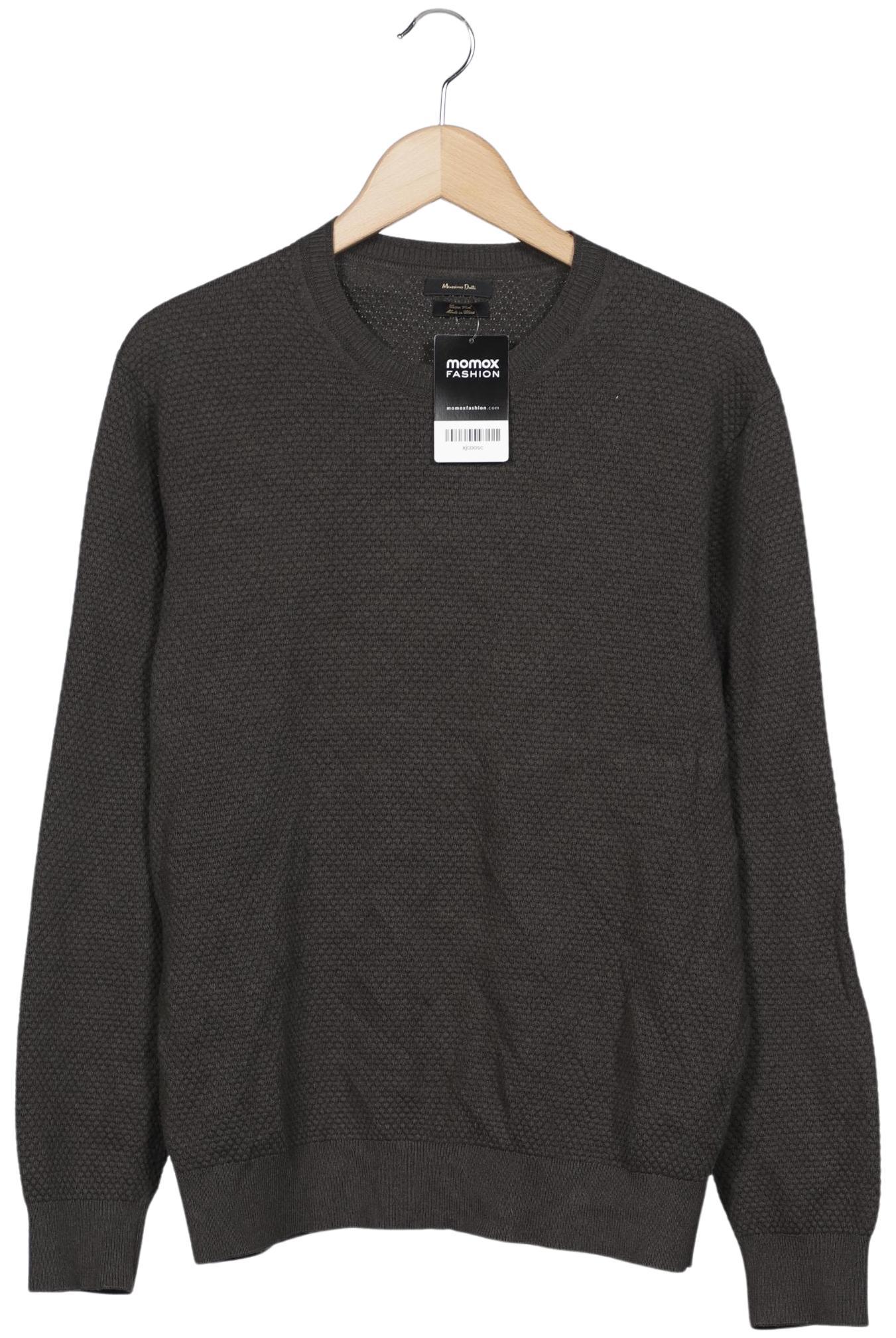 

Massimo Dutti Herren Pullover, grau, Gr. 52
