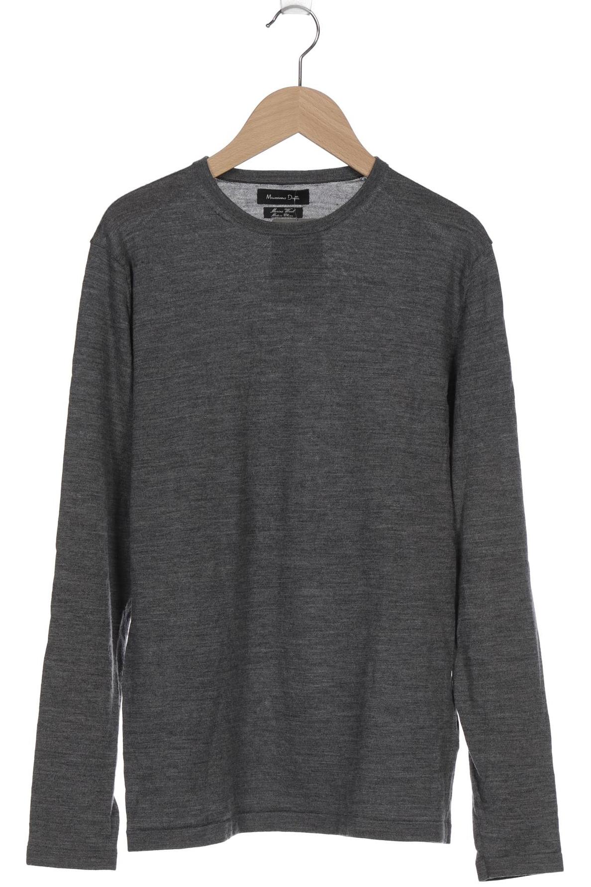 

Massimo Dutti Herren Pullover, grau, Gr. 48