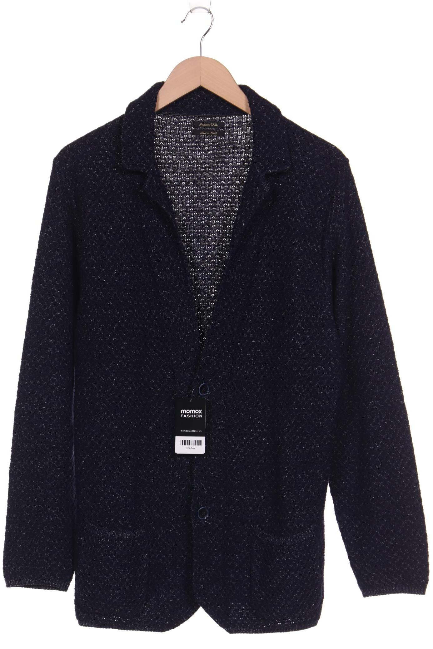 

Massimo Dutti Herren Strickjacke, marineblau