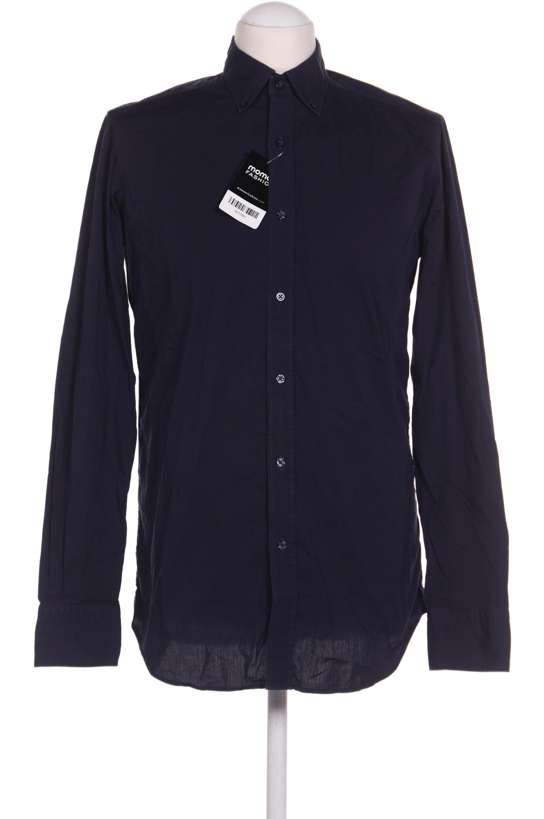 

Massimo Dutti Herren Hemd, marineblau