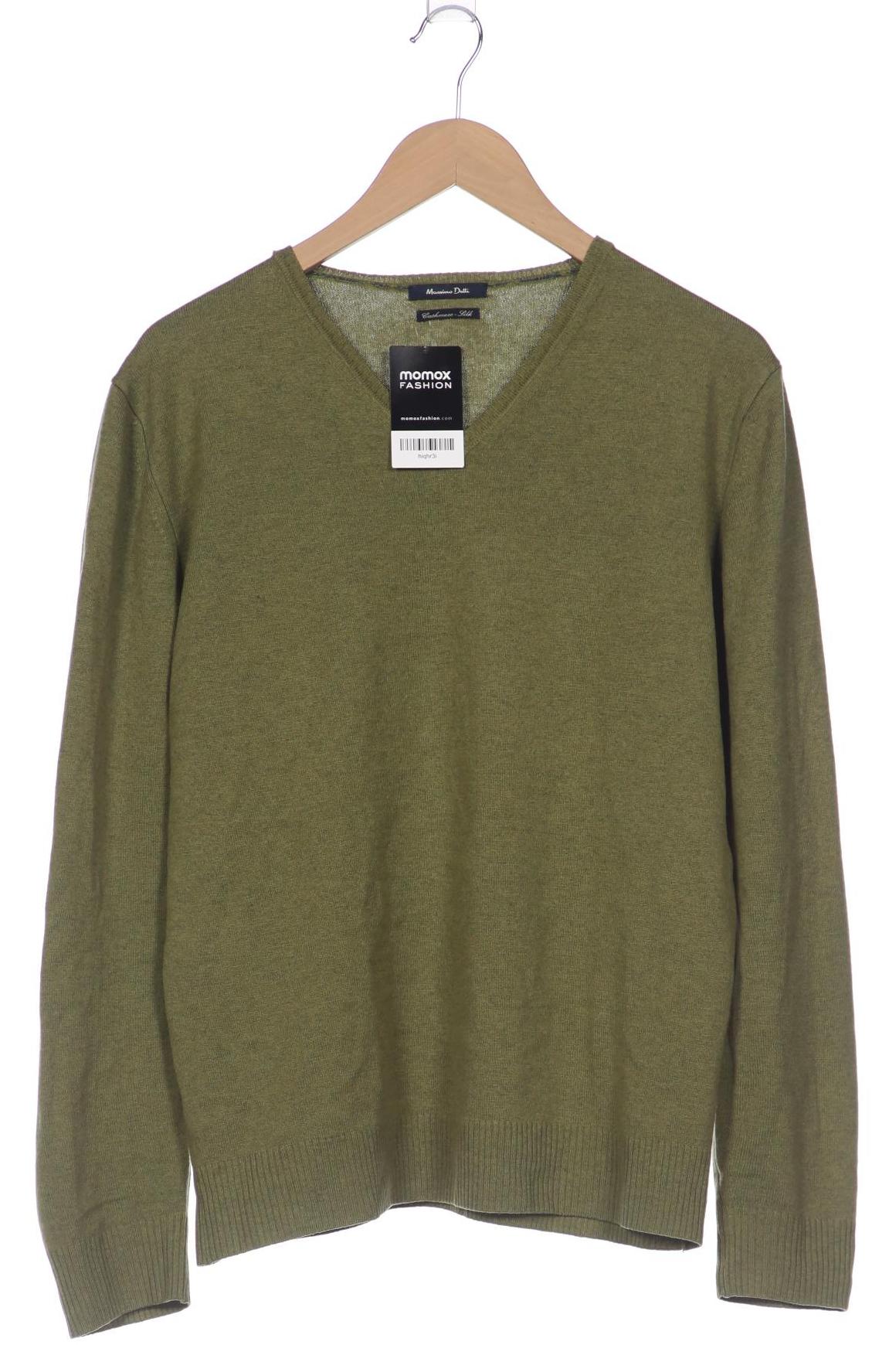 

Massimo Dutti Herren Pullover, grün, Gr. 54