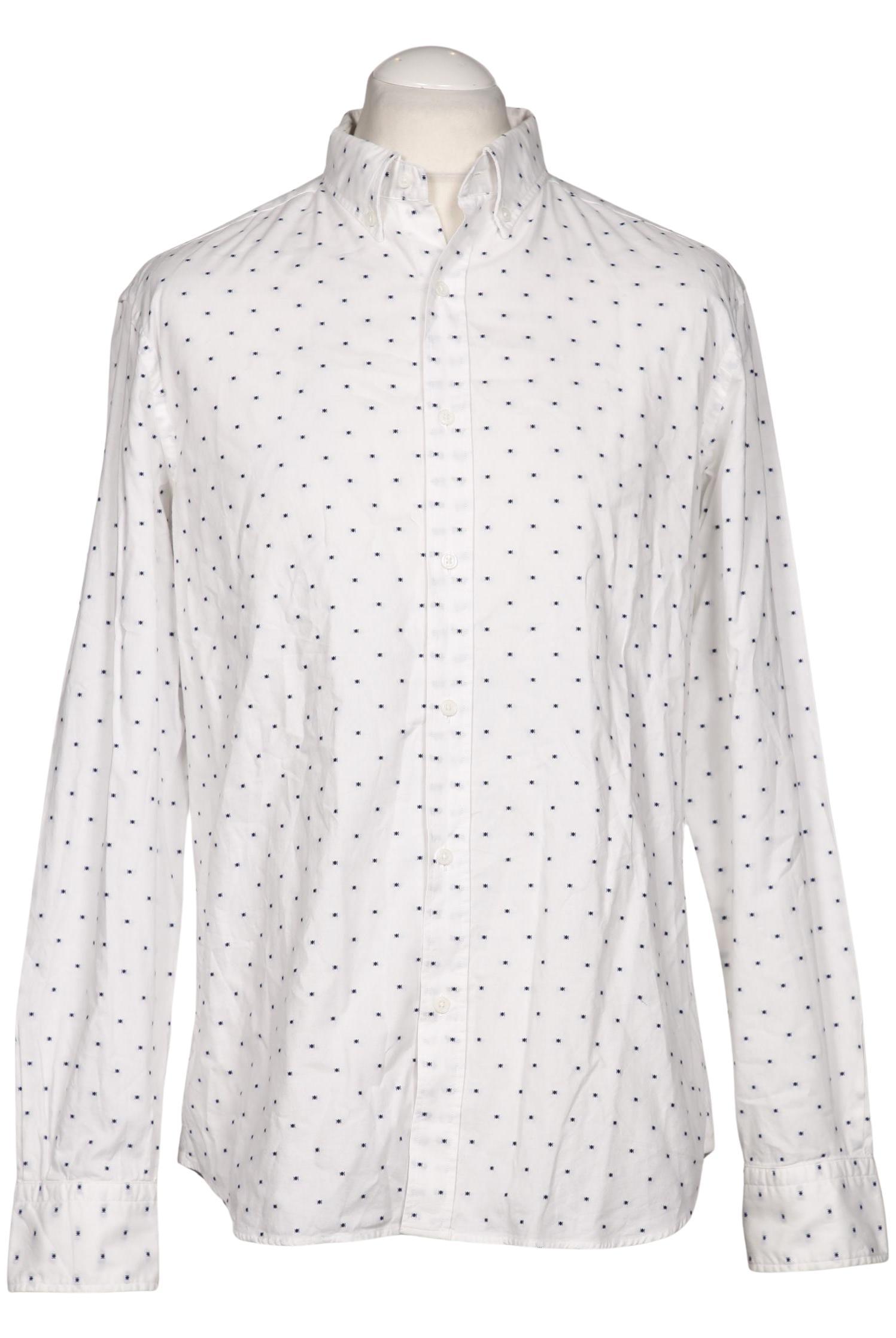 

Massimo Dutti Herren Hemd, weiß, Gr. 52