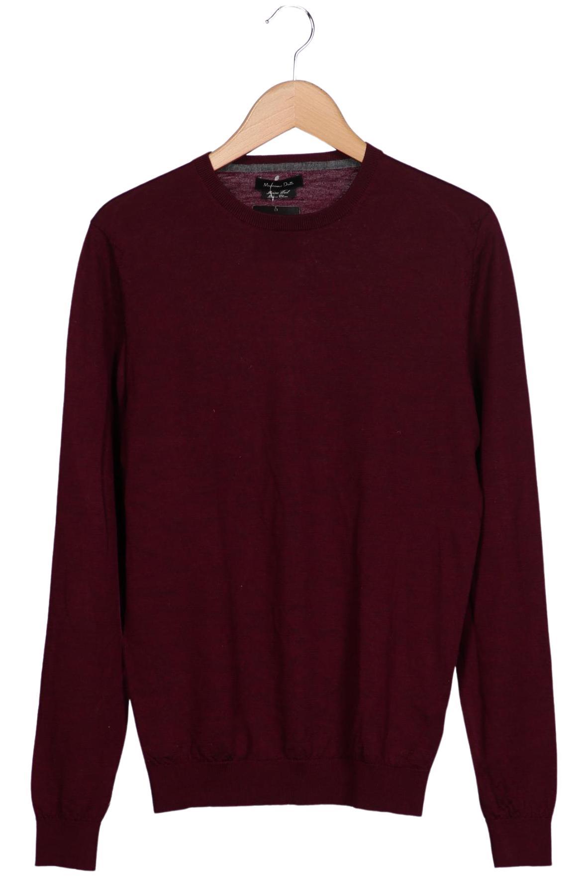 Thumbnail - Massimo Dutti Herren Pullover, bordeaux, Gr. 52