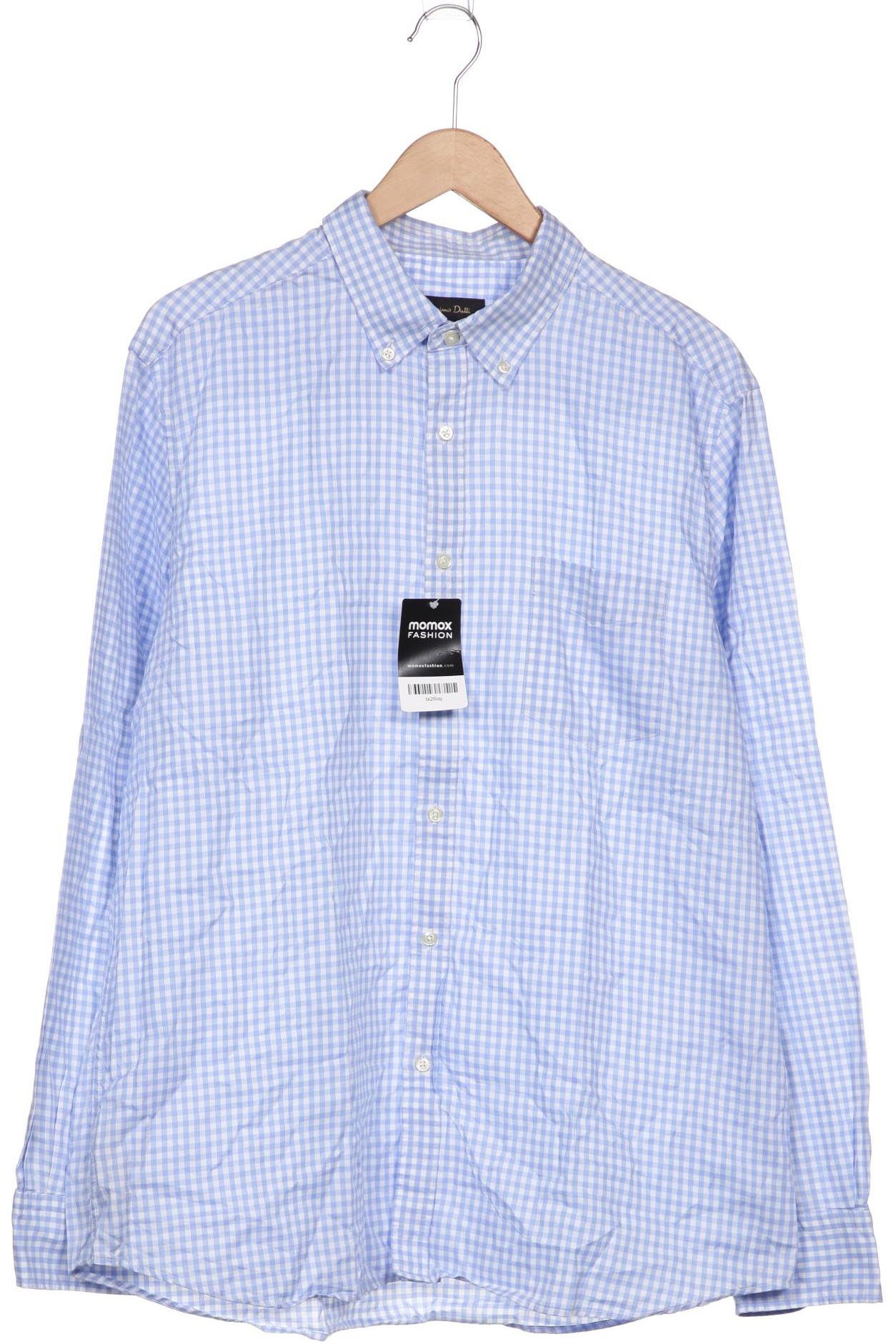 

Massimo Dutti Herren Hemd, blau, Gr. 56