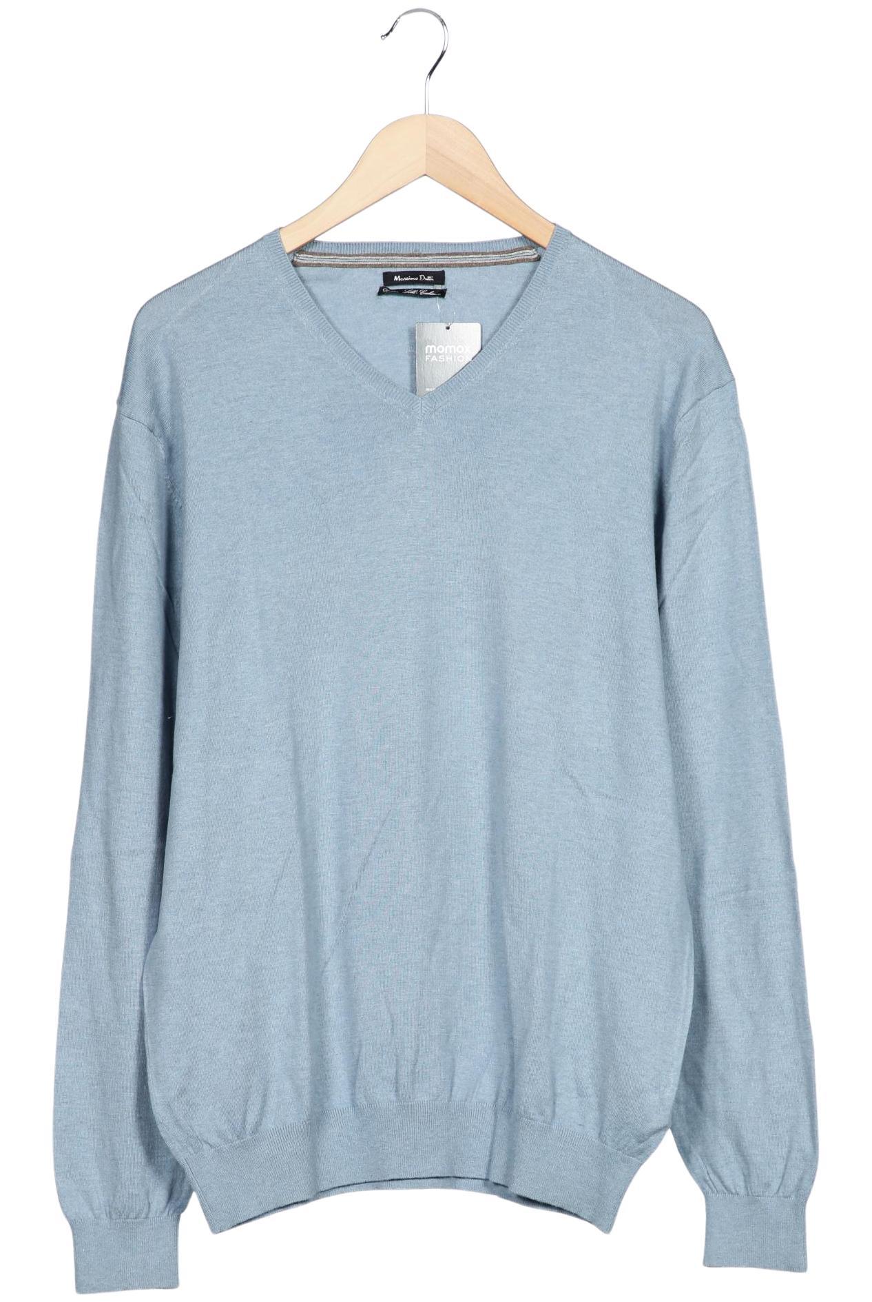 Thumbnail - Massimo Dutti Herren Pullover, hellblau, Gr. 54