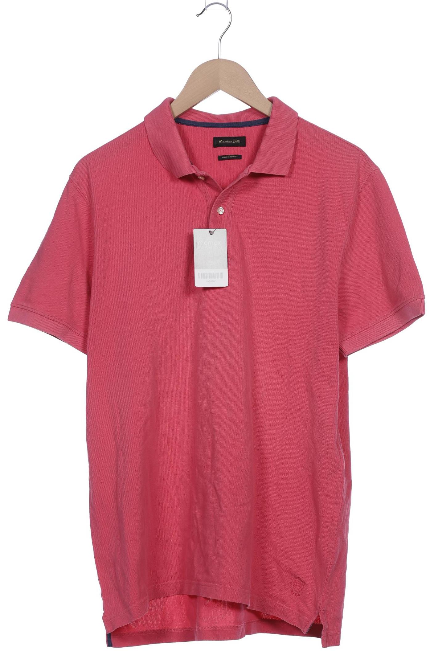 

Massimo Dutti Herren Poloshirt, pink, Gr. 54