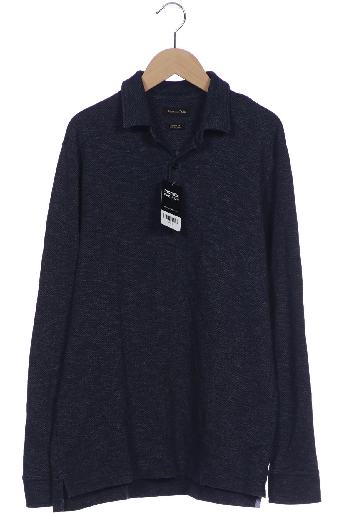 

Massimo Dutti Herren Pullover, marineblau, Gr. 52