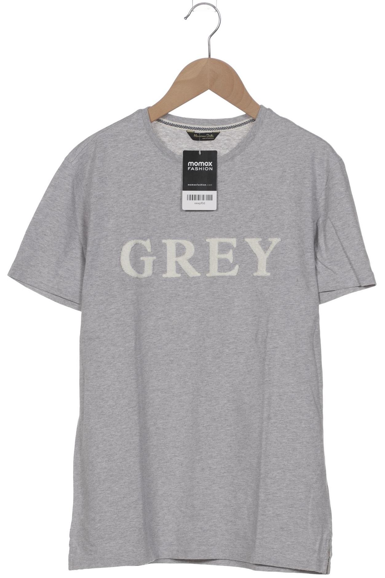 

Massimo Dutti Herren T-Shirt, grau, Gr. 48