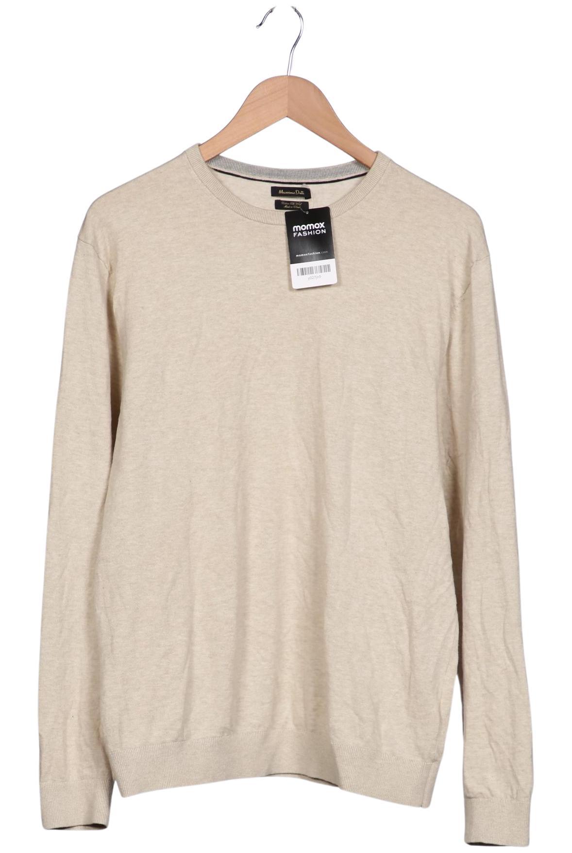 

Massimo Dutti Herren Pullover, beige, Gr. 54