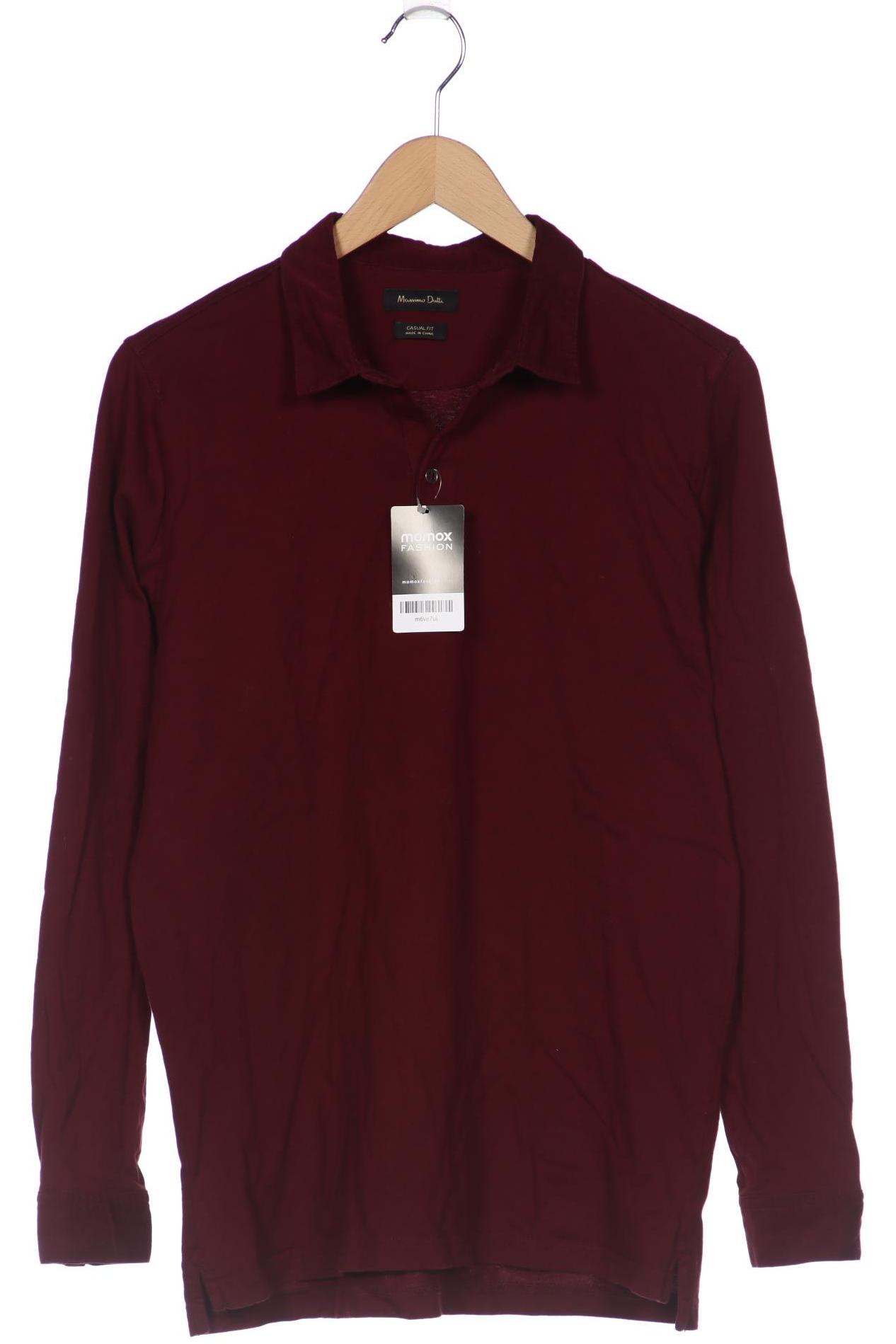 

Massimo Dutti Herren Poloshirt, bordeaux