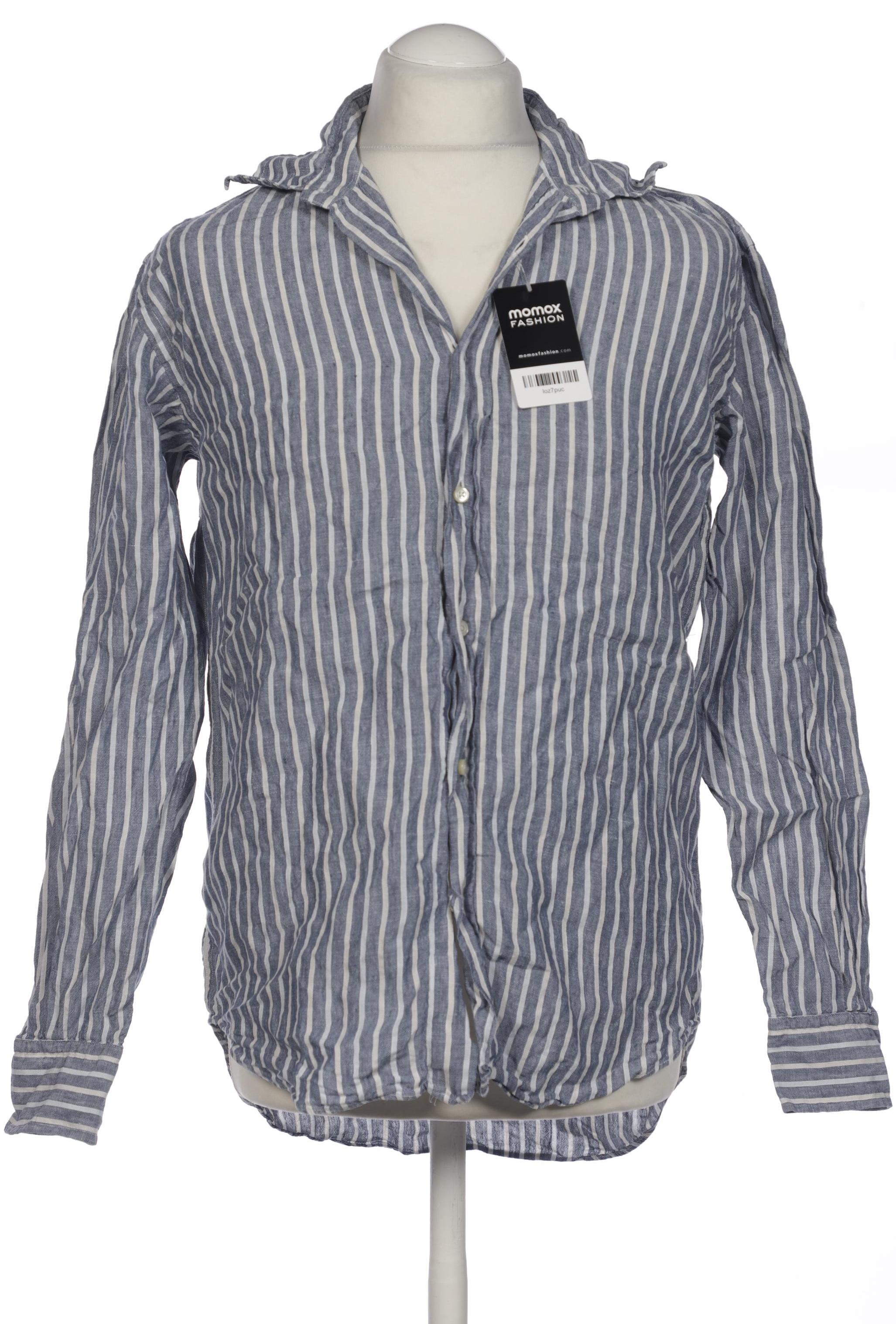 

Massimo Dutti Herren Hemd, marineblau, Gr. 48