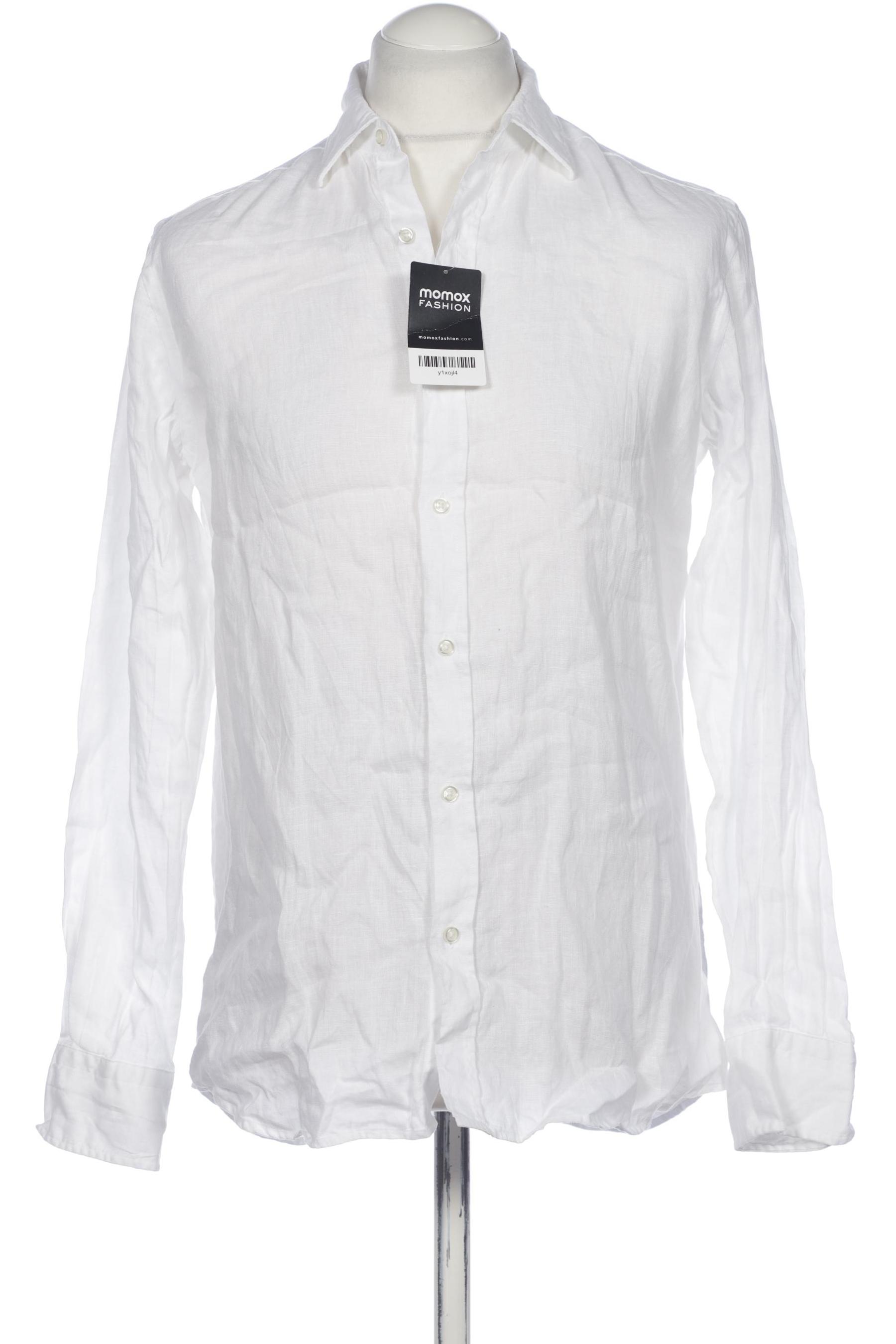 

Massimo Dutti Herren Hemd, weiß, Gr. 48