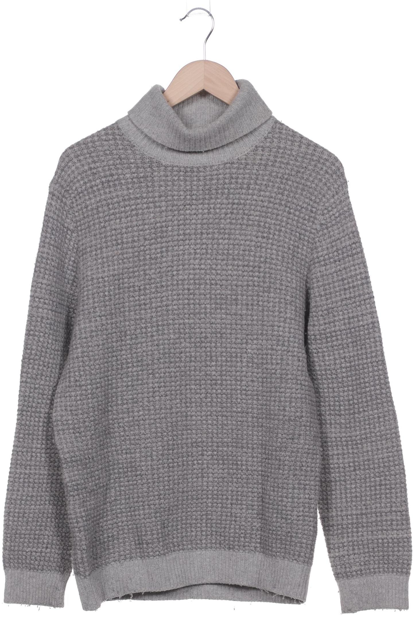 

Massimo Dutti Herren Pullover, grau, Gr. 52