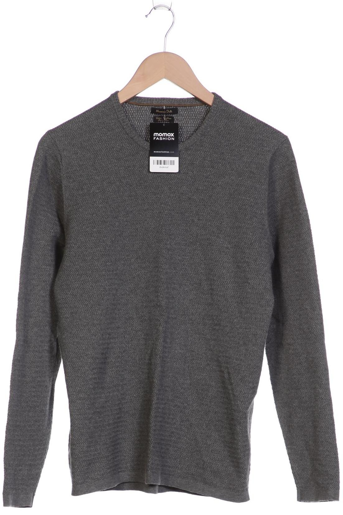 

Massimo Dutti Herren Pullover, grau, Gr. 52