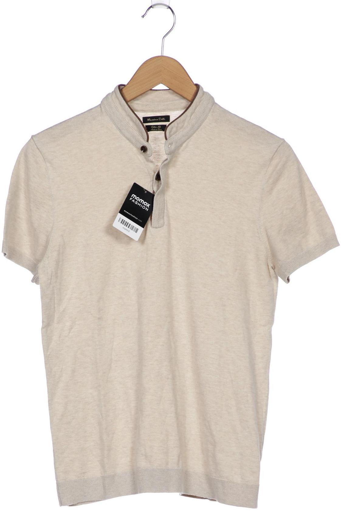 

Massimo Dutti Herren Poloshirt, beige