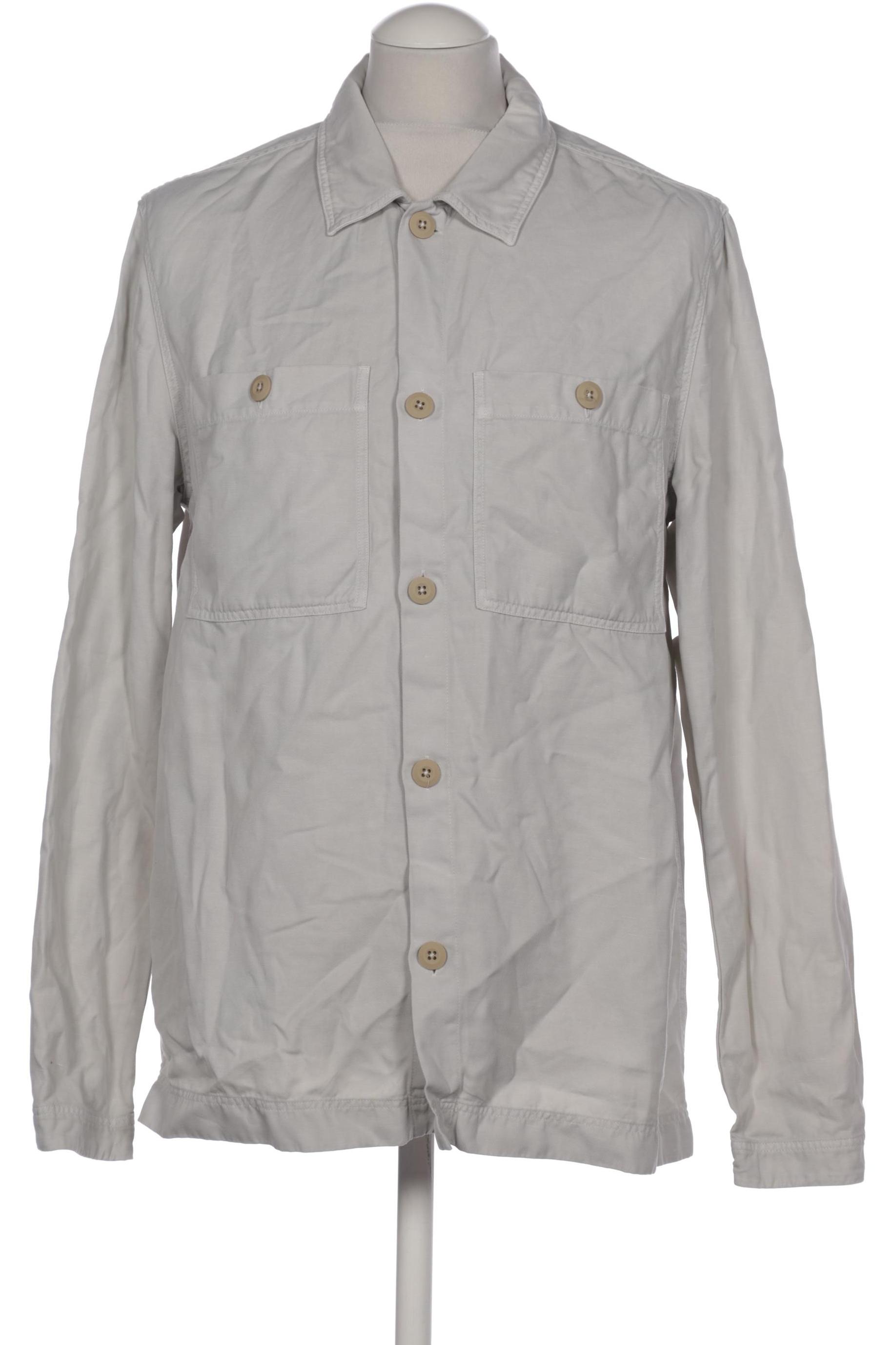 

Massimo Dutti Herren Hemd, cremeweiß, Gr. 48