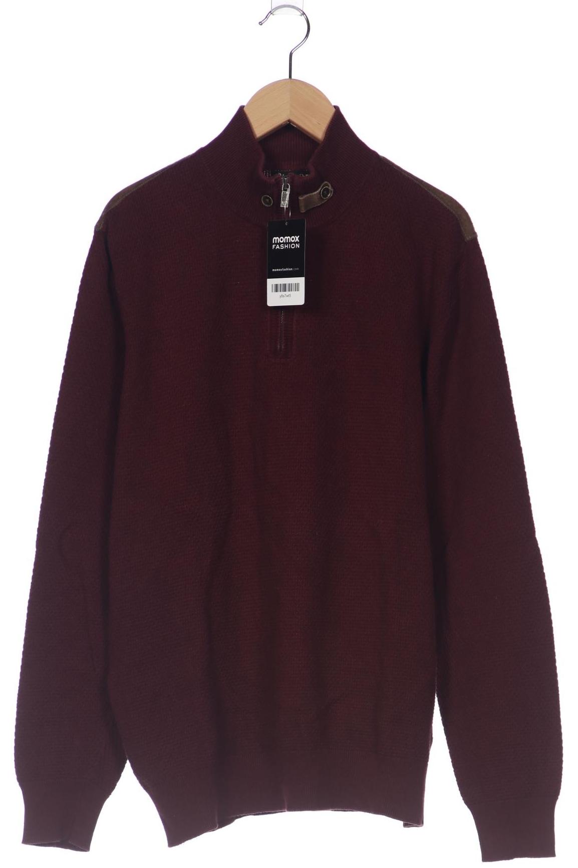 

Massimo Dutti Herren Pullover, bordeaux, Gr. 54