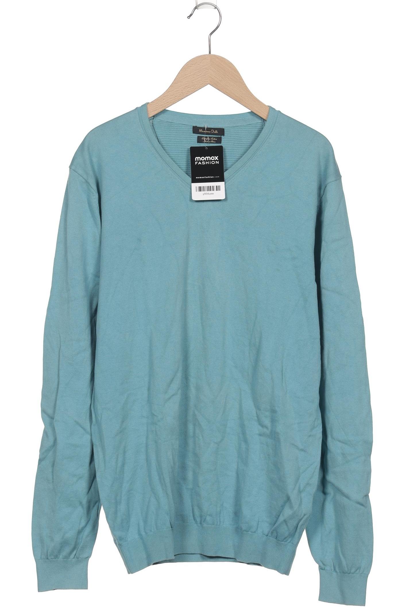 

Massimo Dutti Herren Pullover, hellblau, Gr. 52