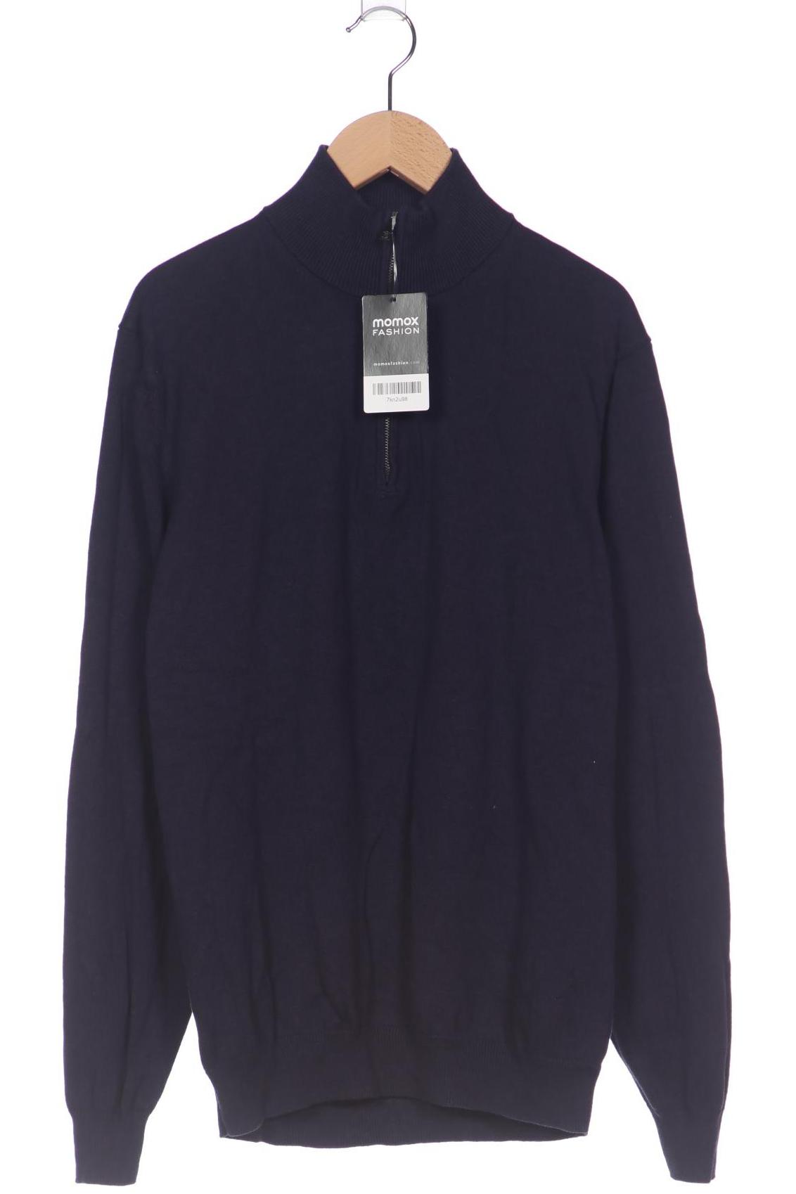 

Massimo Dutti Herren Pullover, marineblau, Gr. 52