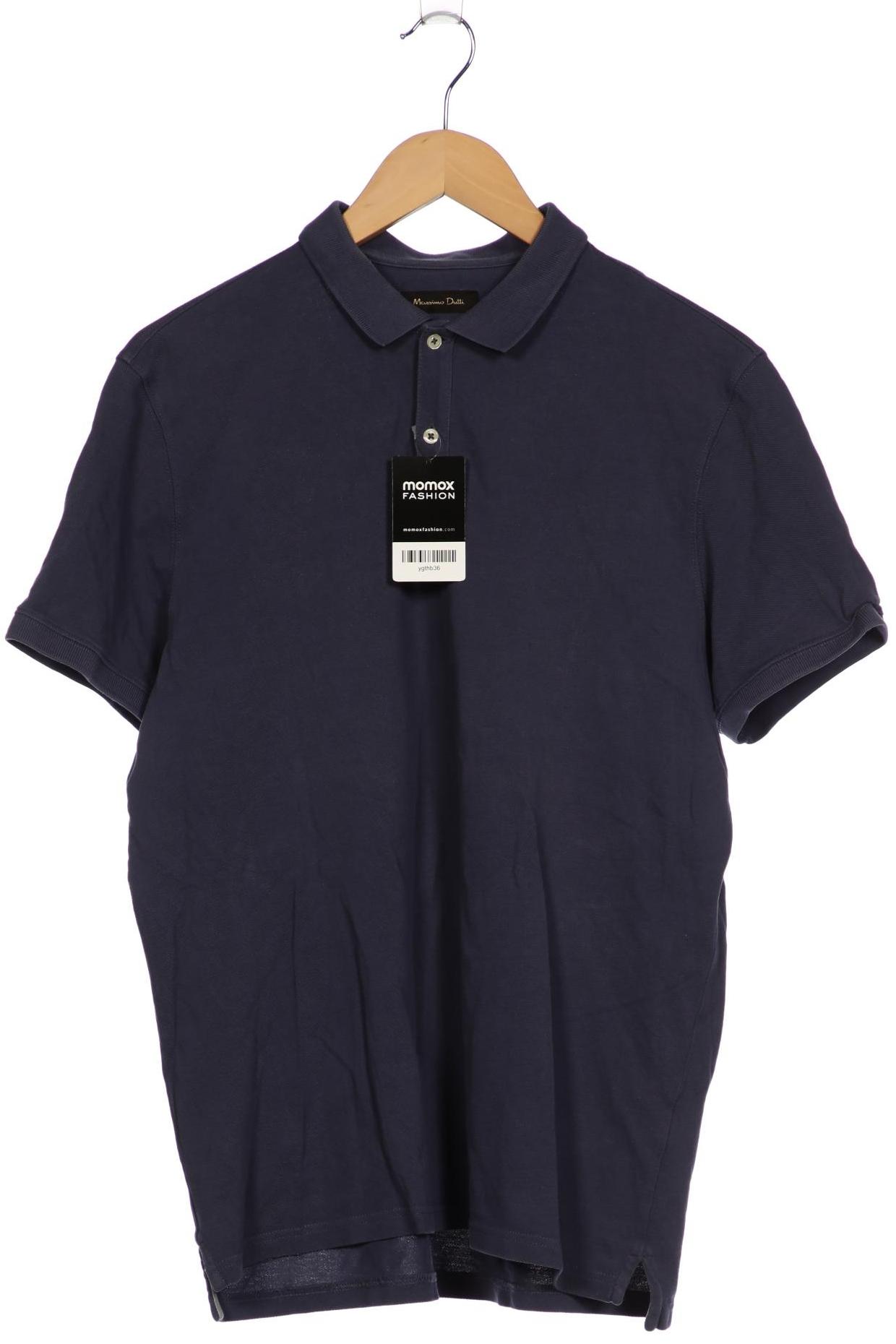 

Massimo Dutti Herren Poloshirt, marineblau, Gr. 54