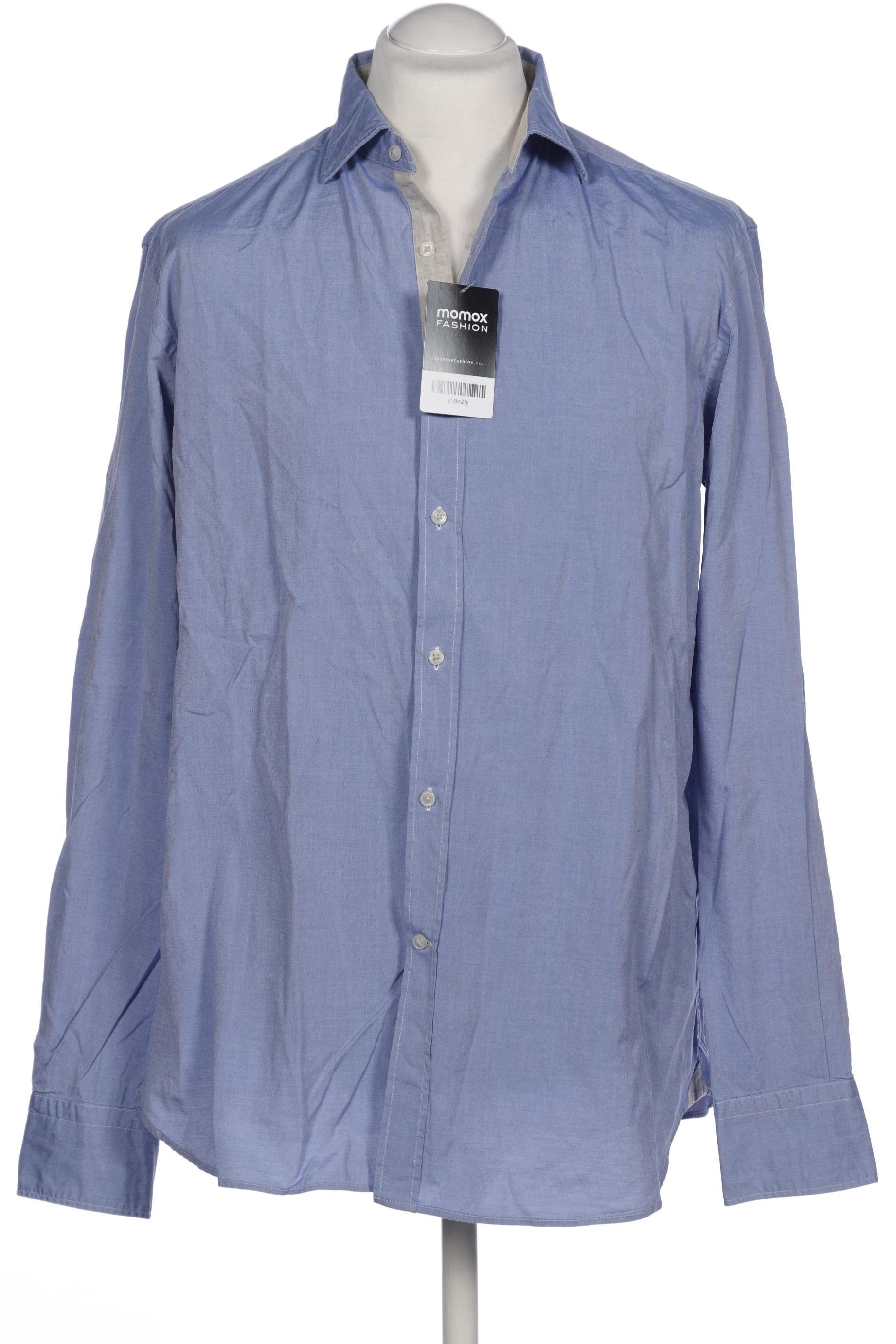 

Massimo Dutti Herren Hemd, blau, Gr. 54