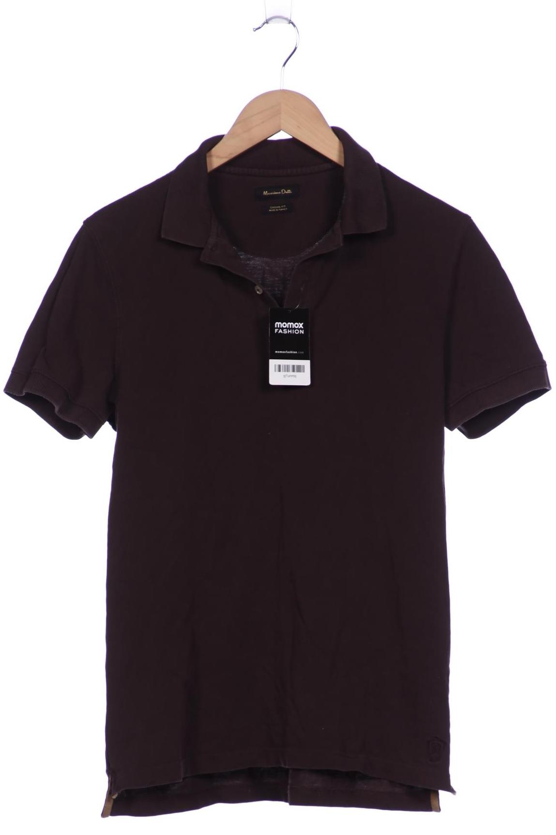 

Massimo Dutti Herren Poloshirt, braun, Gr. 52