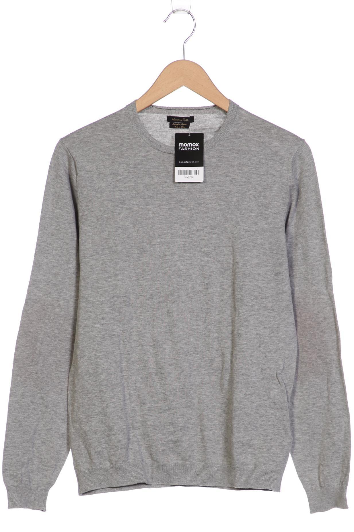 

Massimo Dutti Herren Pullover, grau, Gr. 48