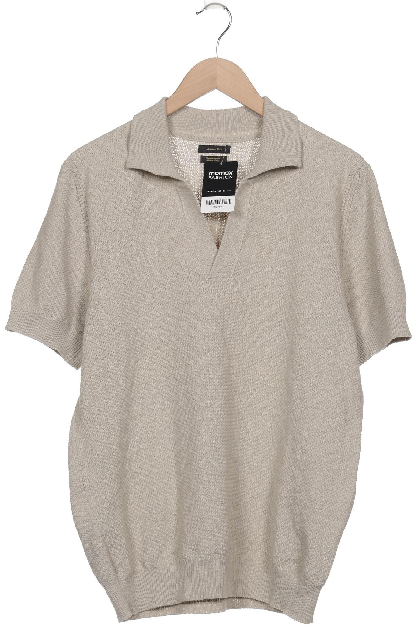 

Massimo Dutti Herren Pullover, beige, Gr. 54