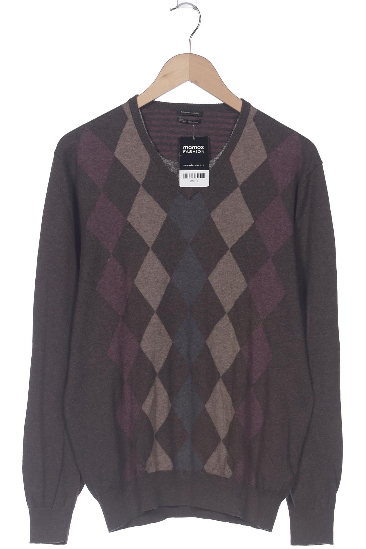 

Massimo Dutti Herren Pullover, braun, Gr. 48