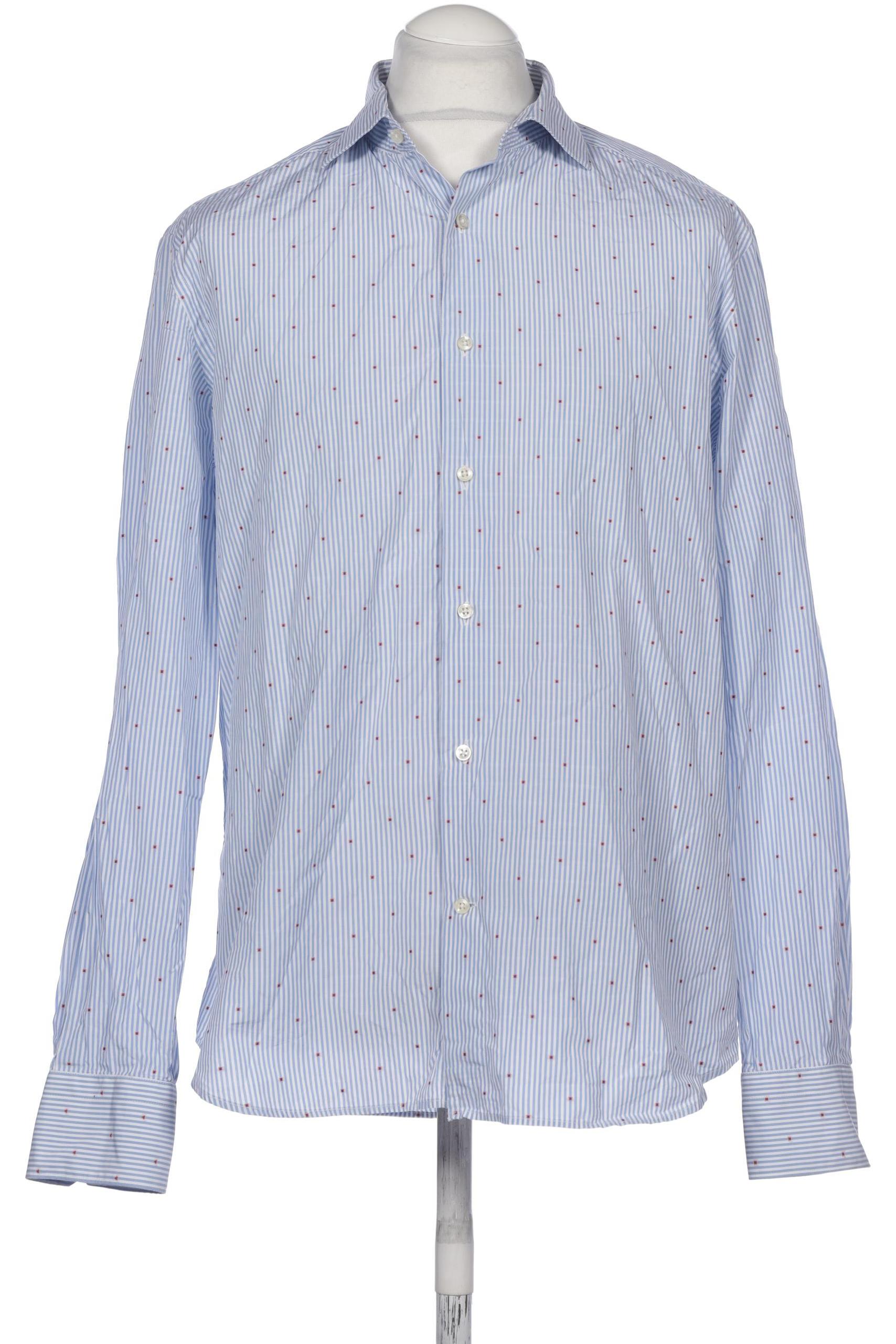 

Massimo Dutti Herren Hemd, hellblau, Gr. 54