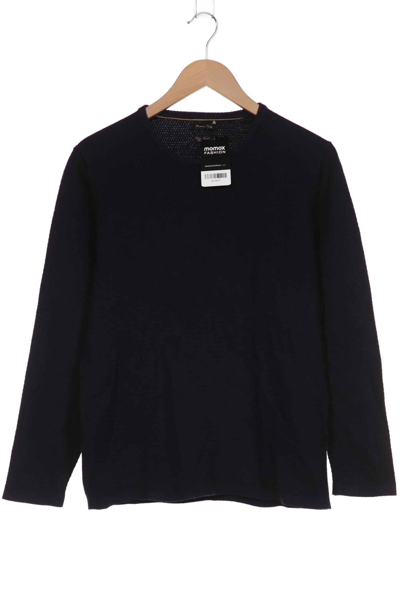 

Massimo Dutti Herren Pullover, marineblau, Gr. 52