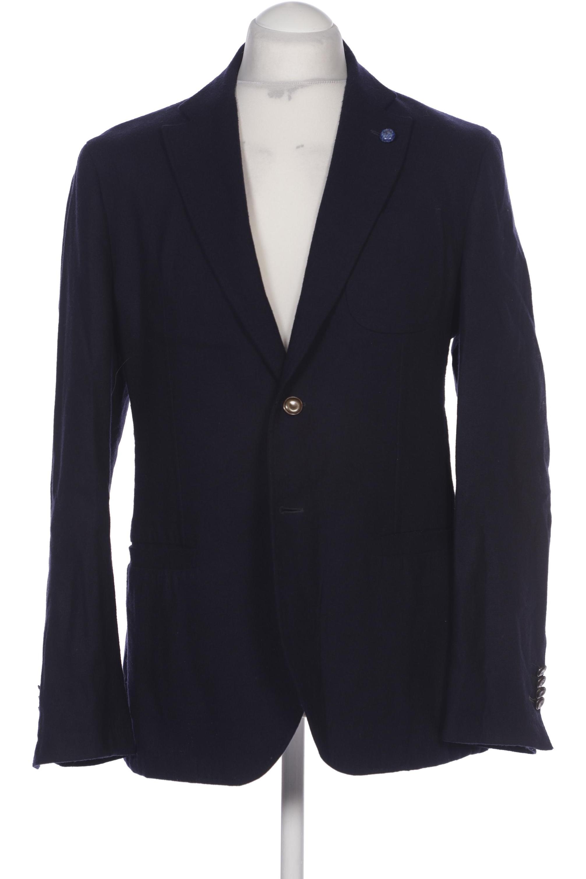 

Massimo Dutti Herren Sakko, marineblau, Gr. 48