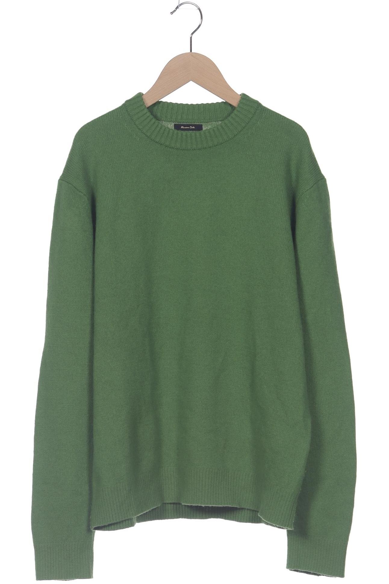 

Massimo Dutti Herren Pullover, grün, Gr. 52