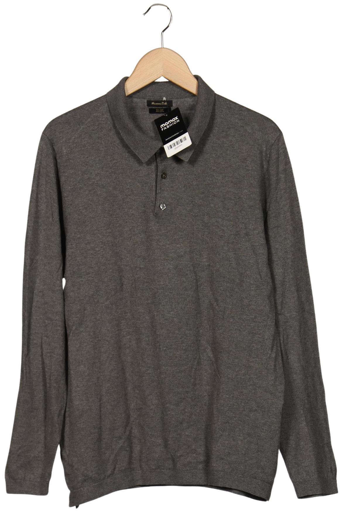 

Massimo Dutti Herren Pullover, grau, Gr. 54
