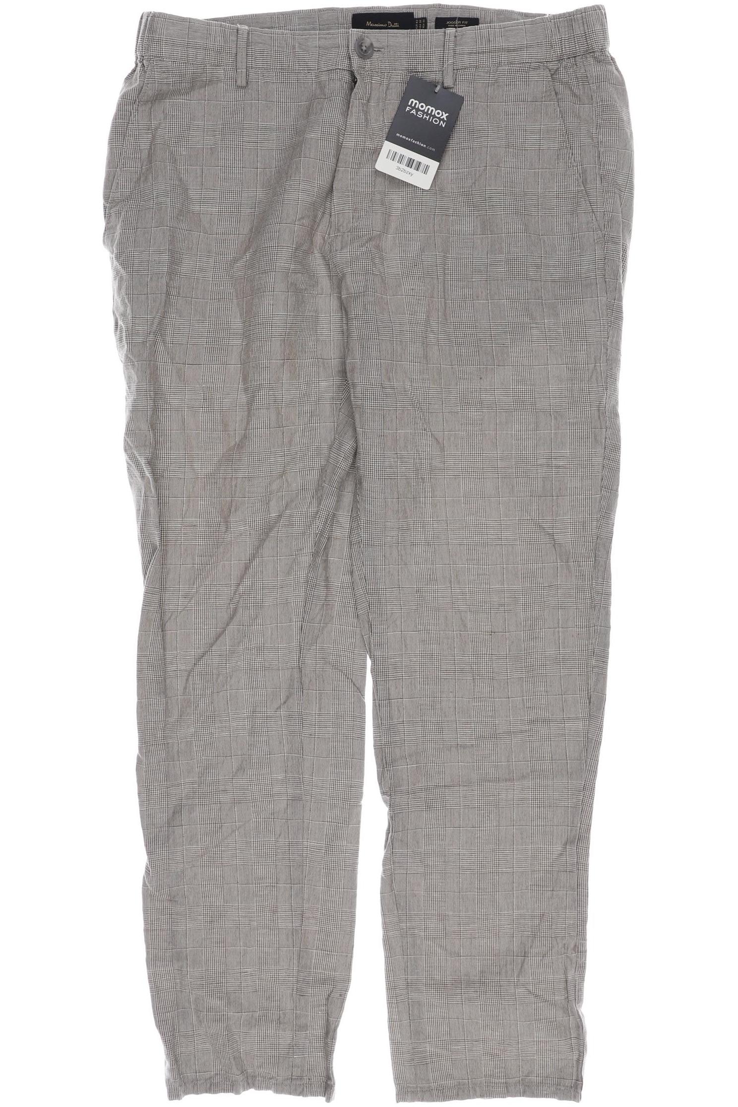 

Massimo Dutti Herren Stoffhose, grau, Gr. 50