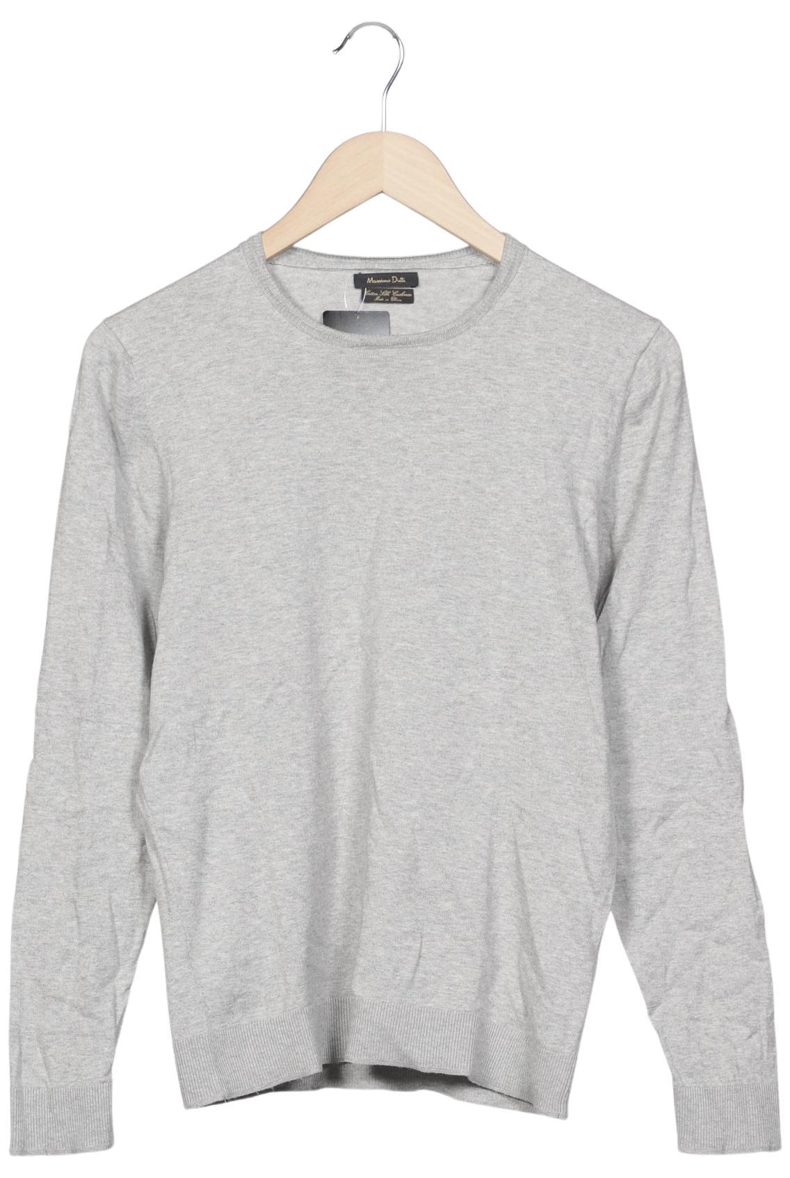 

Massimo Dutti Herren Pullover, grau, Gr. 46