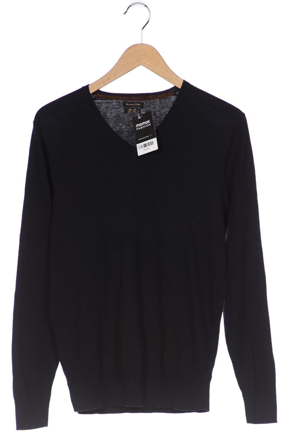 

Massimo Dutti Herren Pullover, marineblau, Gr. 52
